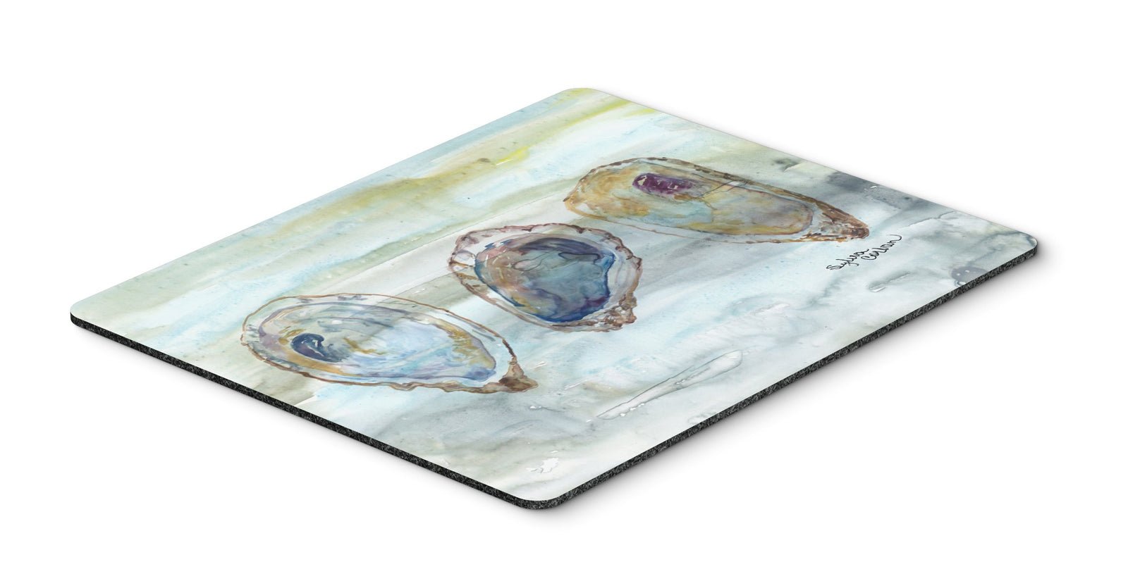 Oysters Watercolor Mouse Pad, Hot Pad or Trivet SC2001MP by Caroline's Treasures