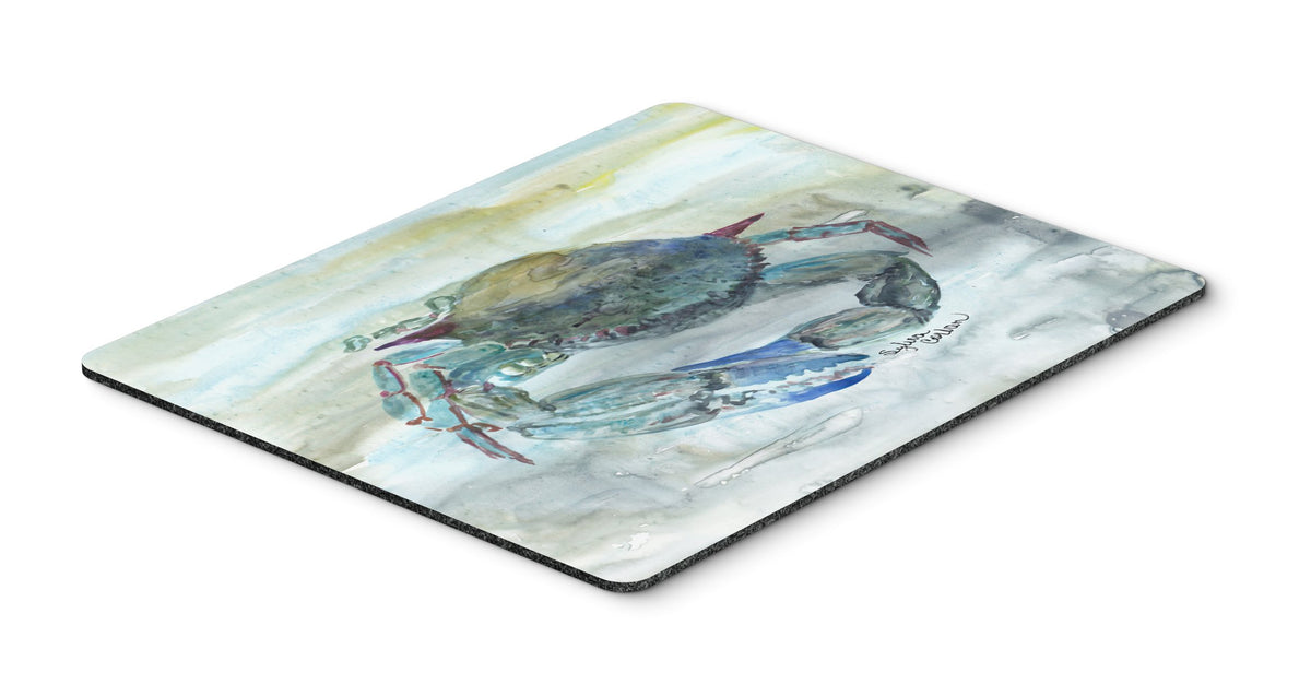 Blue Crab Watercolor Mouse Pad, Hot Pad or Trivet SC2003MP by Caroline&#39;s Treasures
