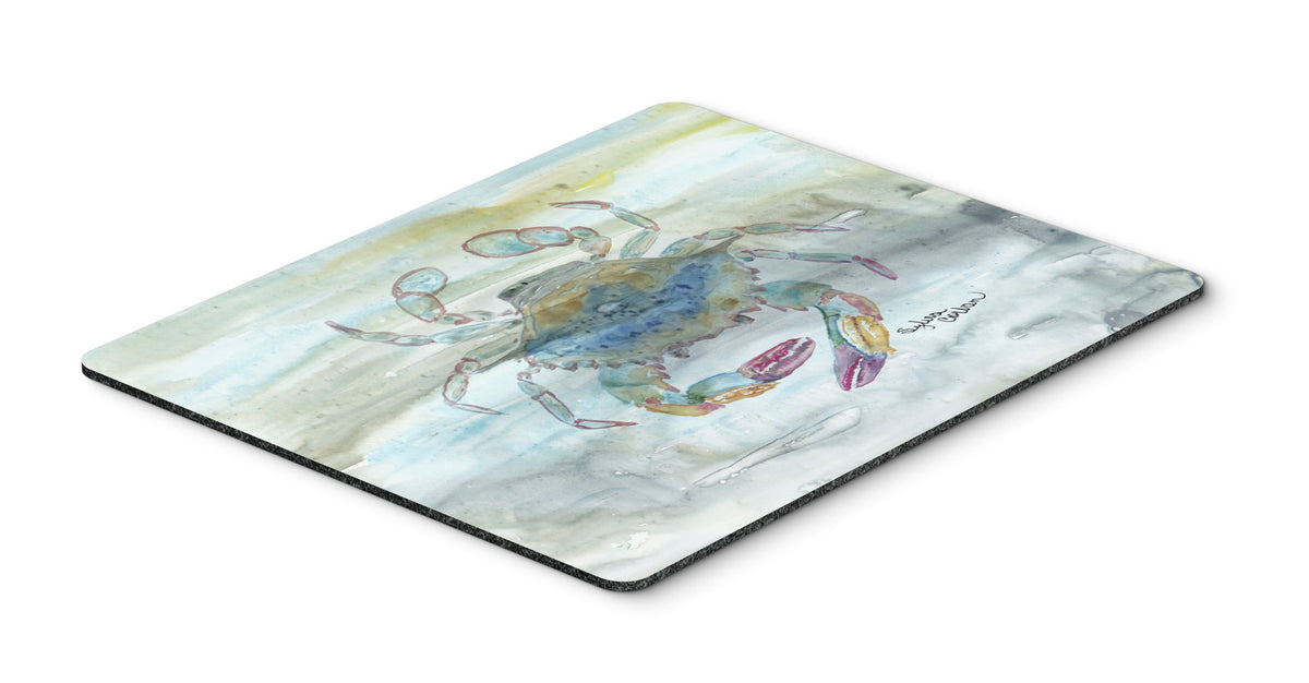 Female Blue Crab Watercolor Mouse Pad, Hot Pad or Trivet SC2005MP by Caroline&#39;s Treasures