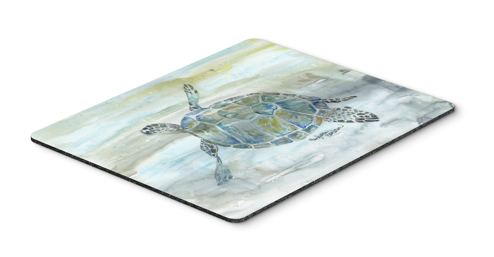 Sea Turtle Watercolor Mouse Pad, Hot Pad or Trivet SC2006MP by Caroline's Treasures