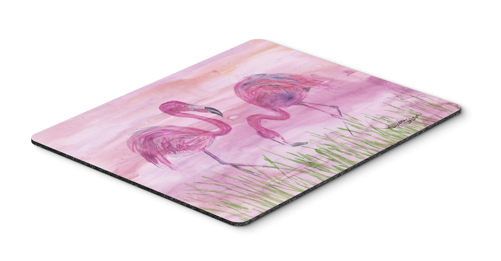 Flamingos Mouse Pad, Hot Pad or Trivet SC2018MP by Caroline's Treasures