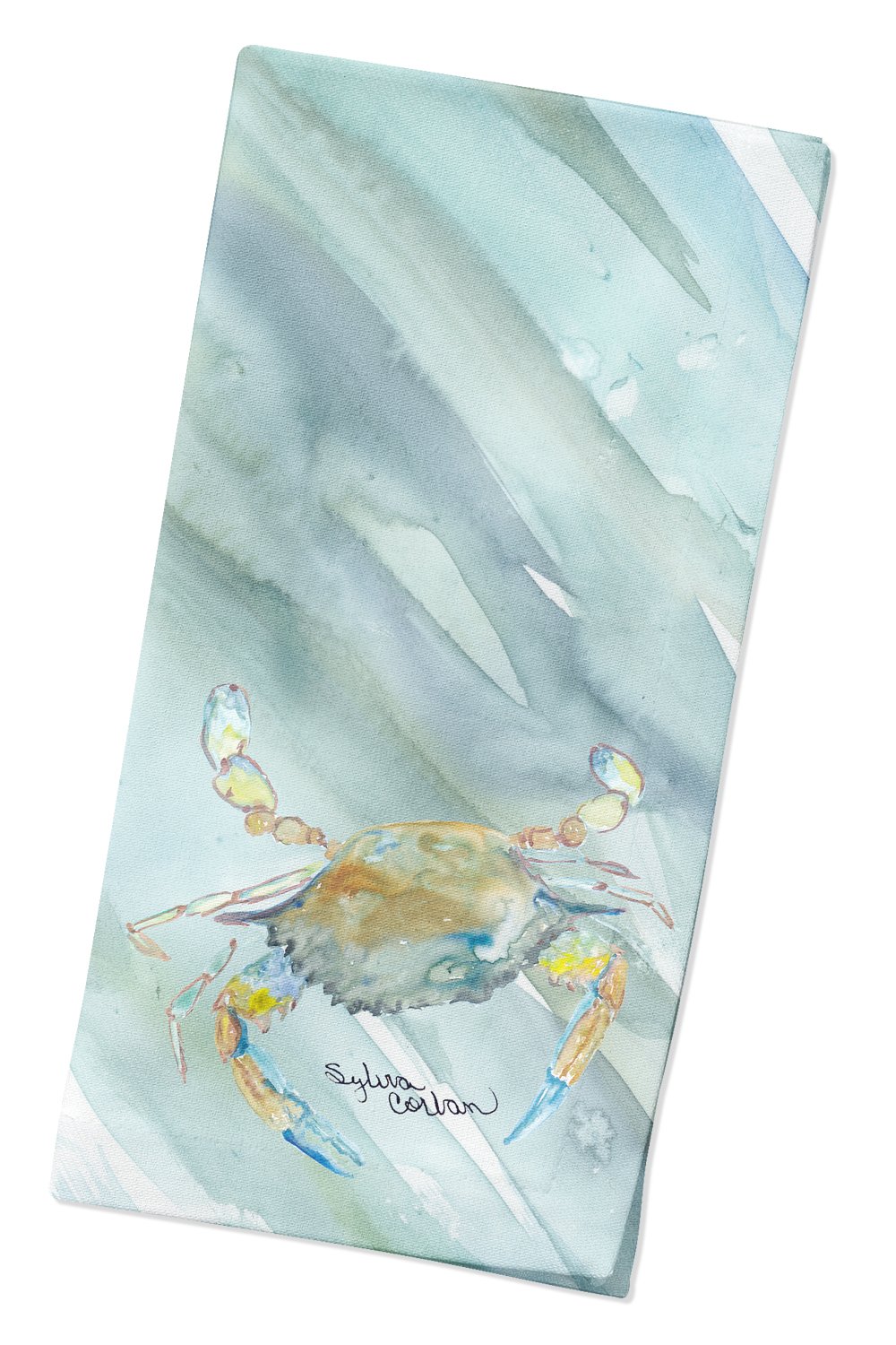 Crab #1 on Blue Napkin SC2043NAP by Caroline's Treasures