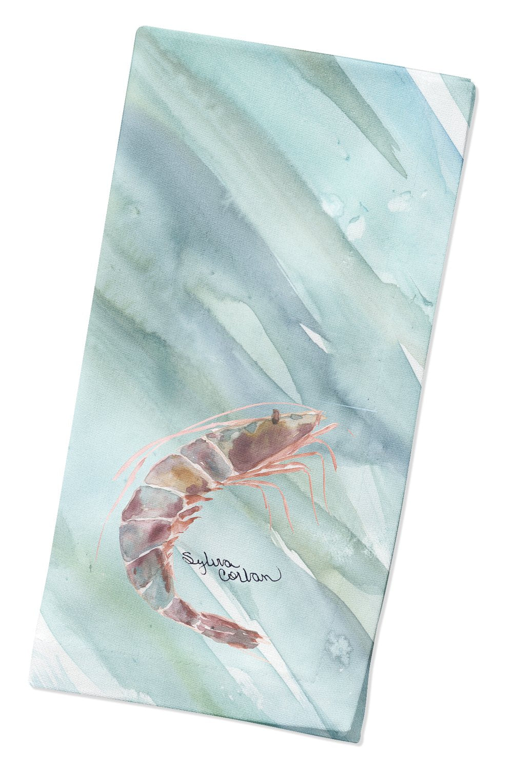 Shrimp #2 on Blue Napkin SC2053NAP by Caroline's Treasures
