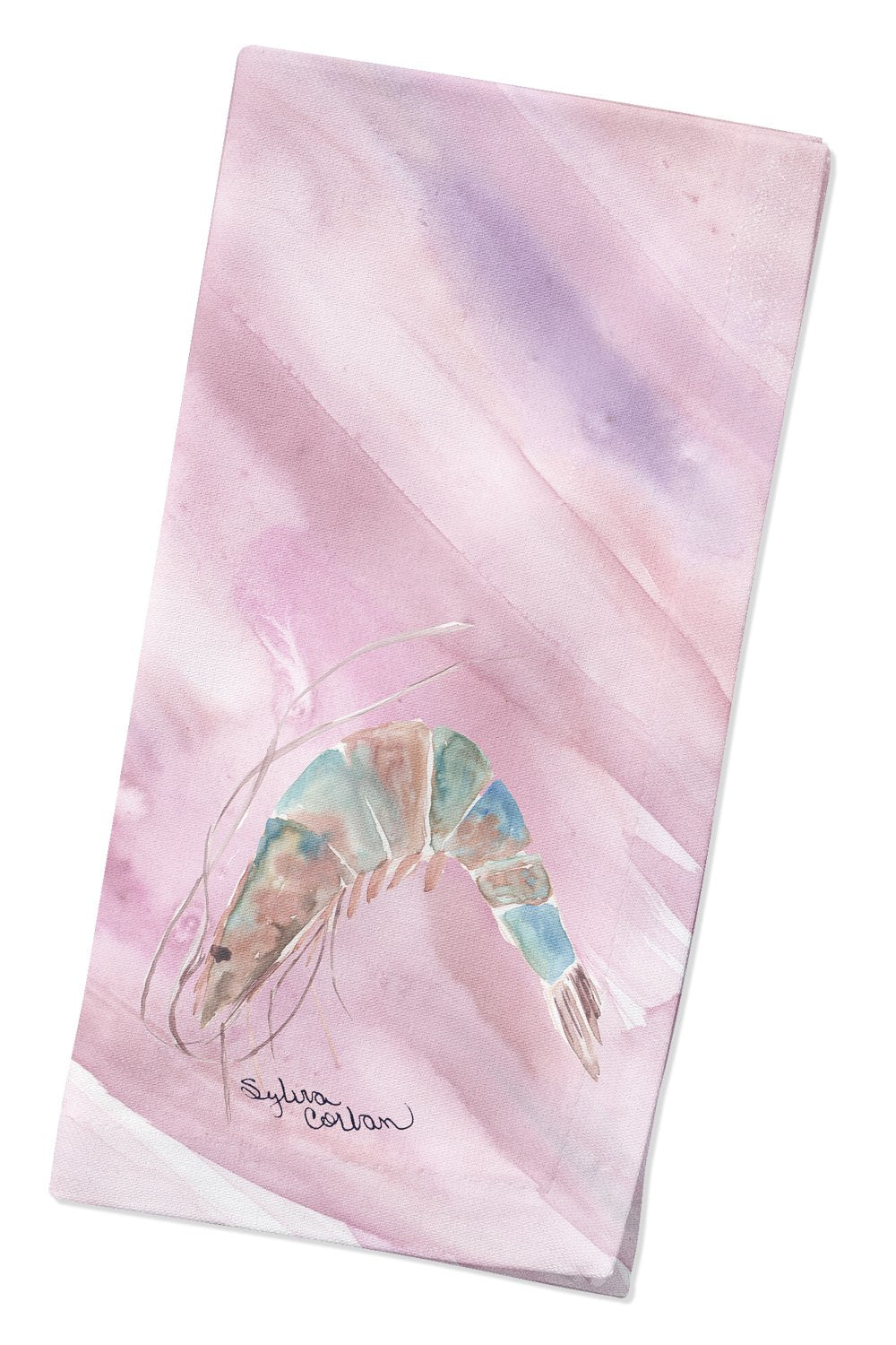 Shrimp on Pink Napkin SC2058NAP by Caroline's Treasures