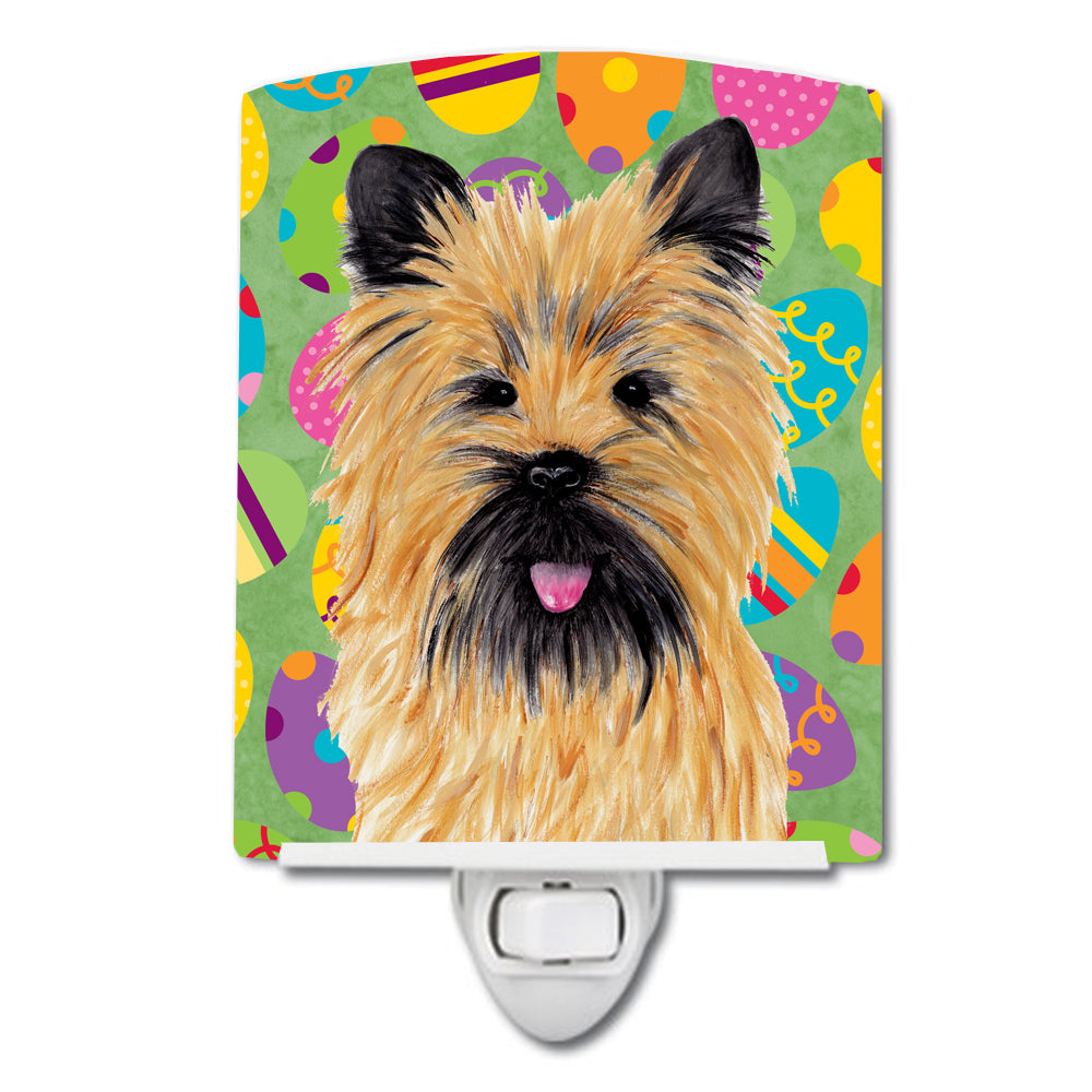 Cairn Terrier Easter Eggtravaganza Ceramic Night Light SC9455CNL - the-store.com