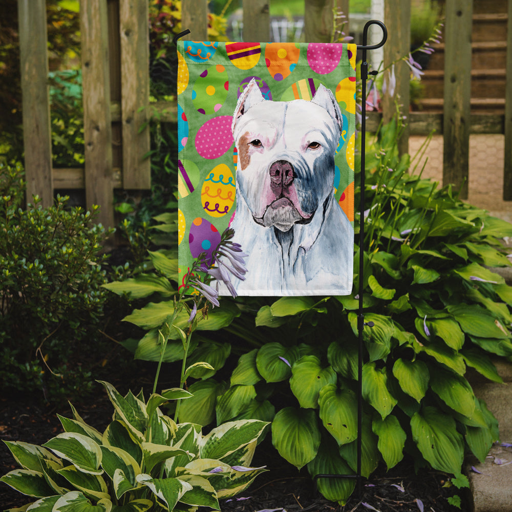 Pit Bull Easter Eggtravaganza Flag Garden Size