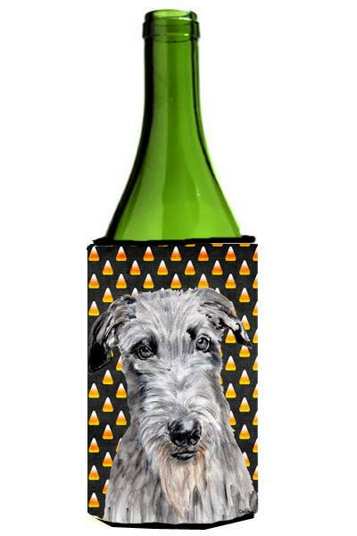 Scottish Deerhound Candy Corn Halloween Wine Bottle Beverage Insulator Hugger SC9658LITERK by Caroline's Treasures
