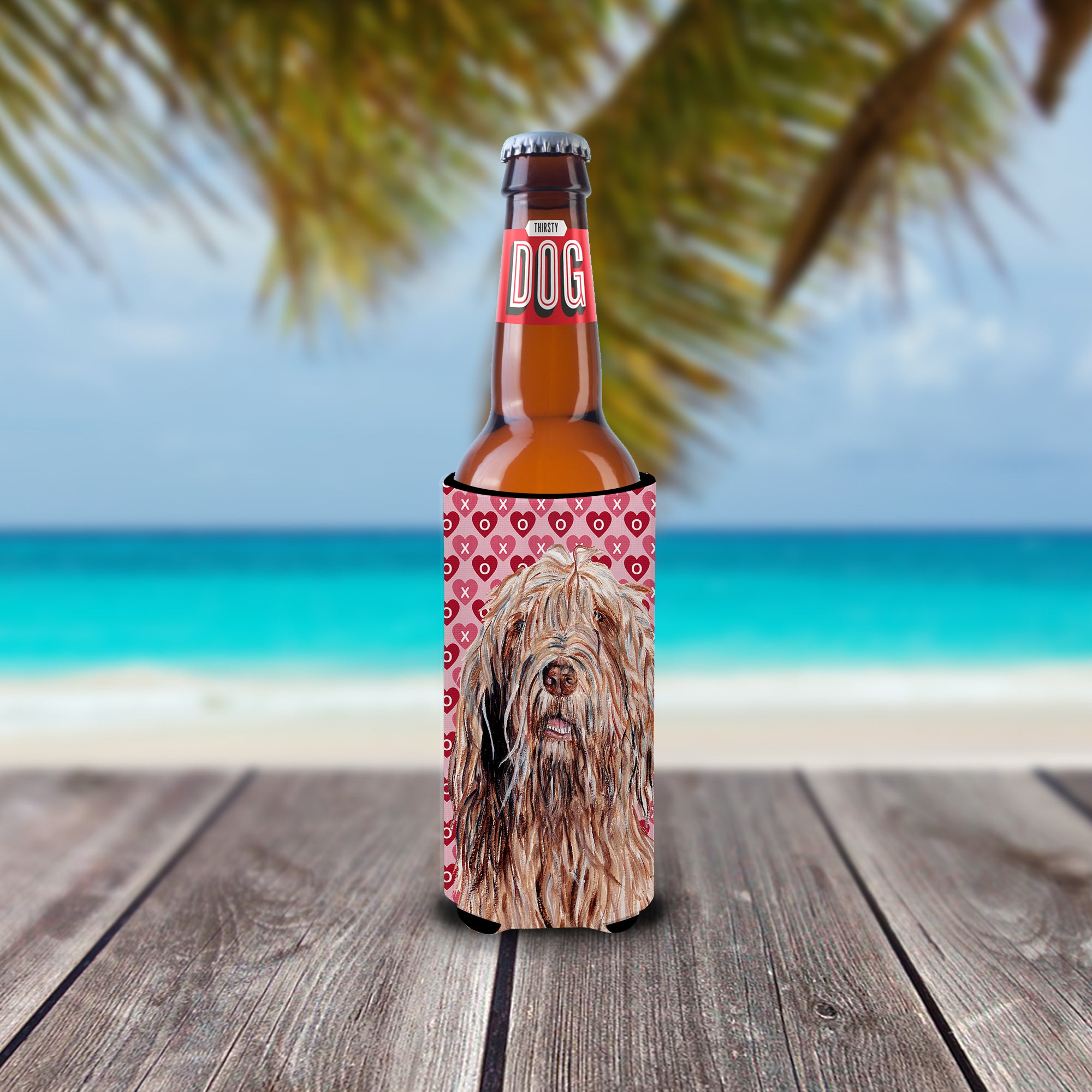 Otterhound Hearts and Love Ultra Beverage Insulators for slim cans SC9709MUK