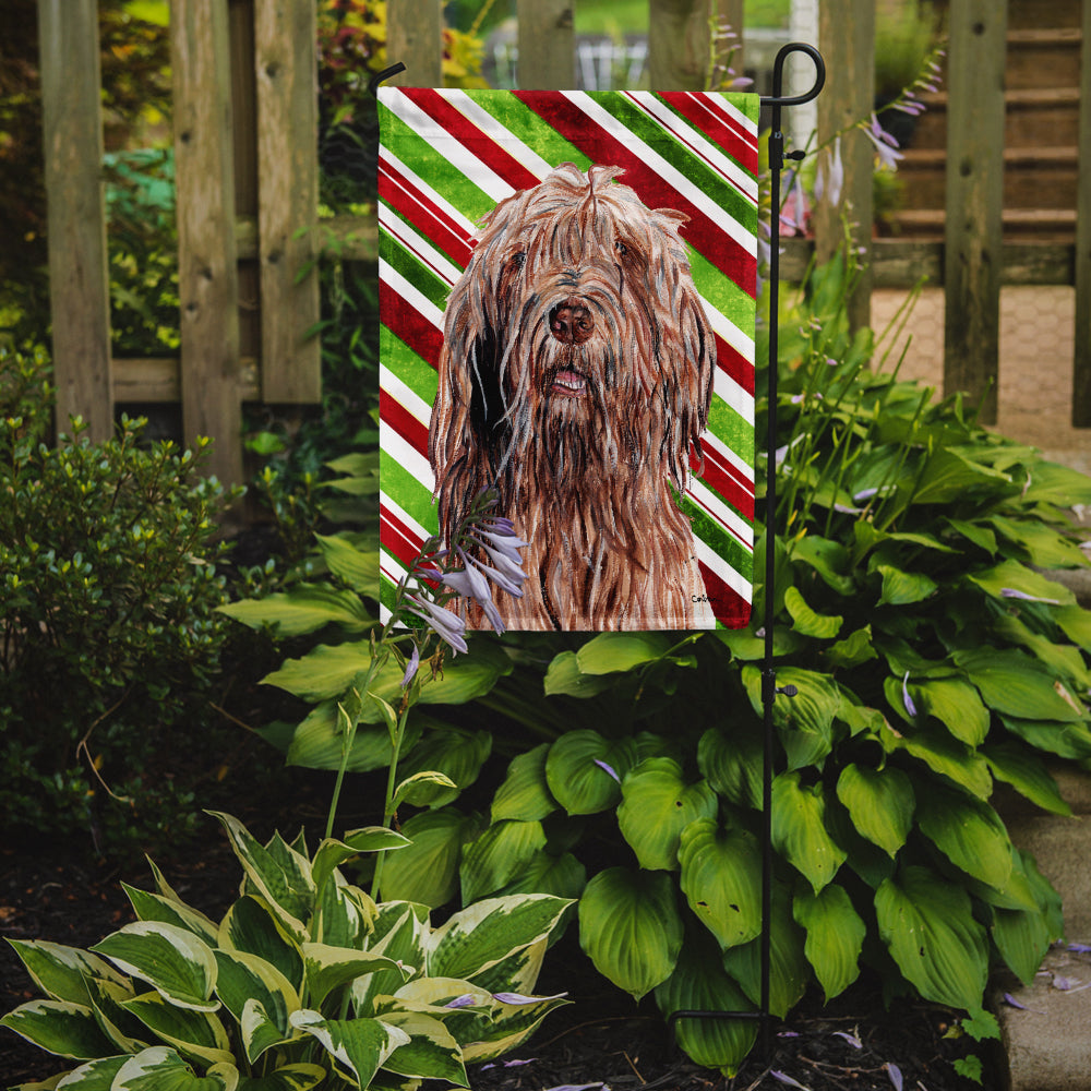 Otterhound Candy Cane Christmas Flag Garden Size SC9805GF