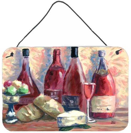 Wine and Cheese by David Smith Wall or Door Hanging Prints SDSM0127DS812 by Caroline&#39;s Treasures