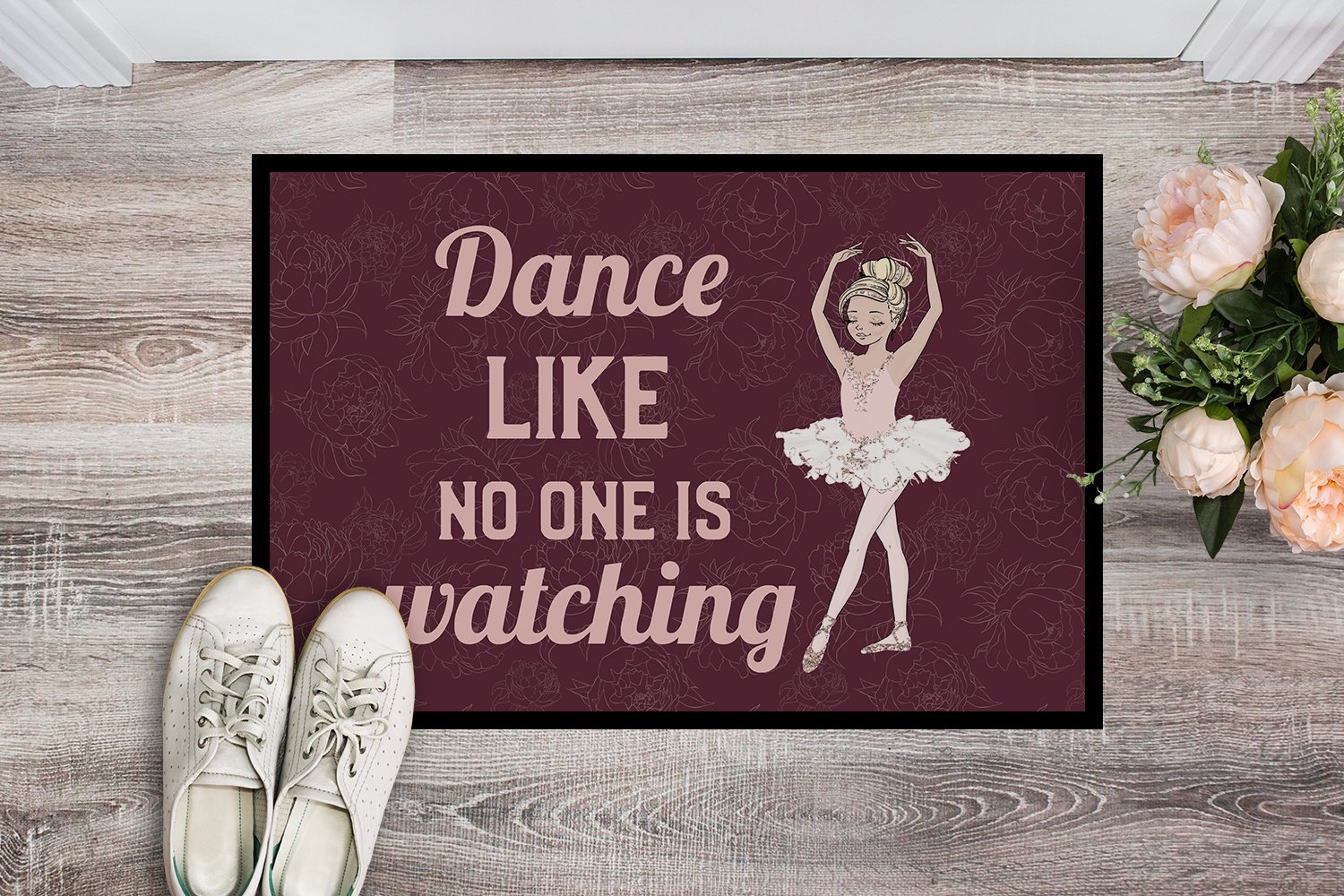 Buy this Dance like no one is watching Indoor or Outdoor Mat 24x36