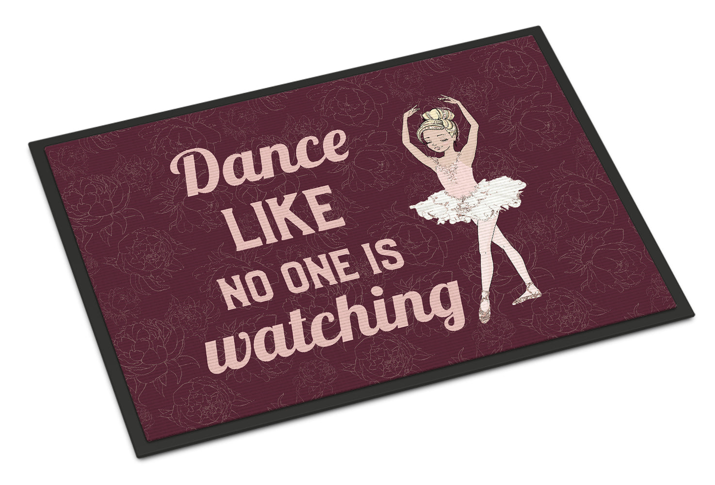 Dance like no one is watching Indoor or Outdoor Mat 18x27 - the-store.com