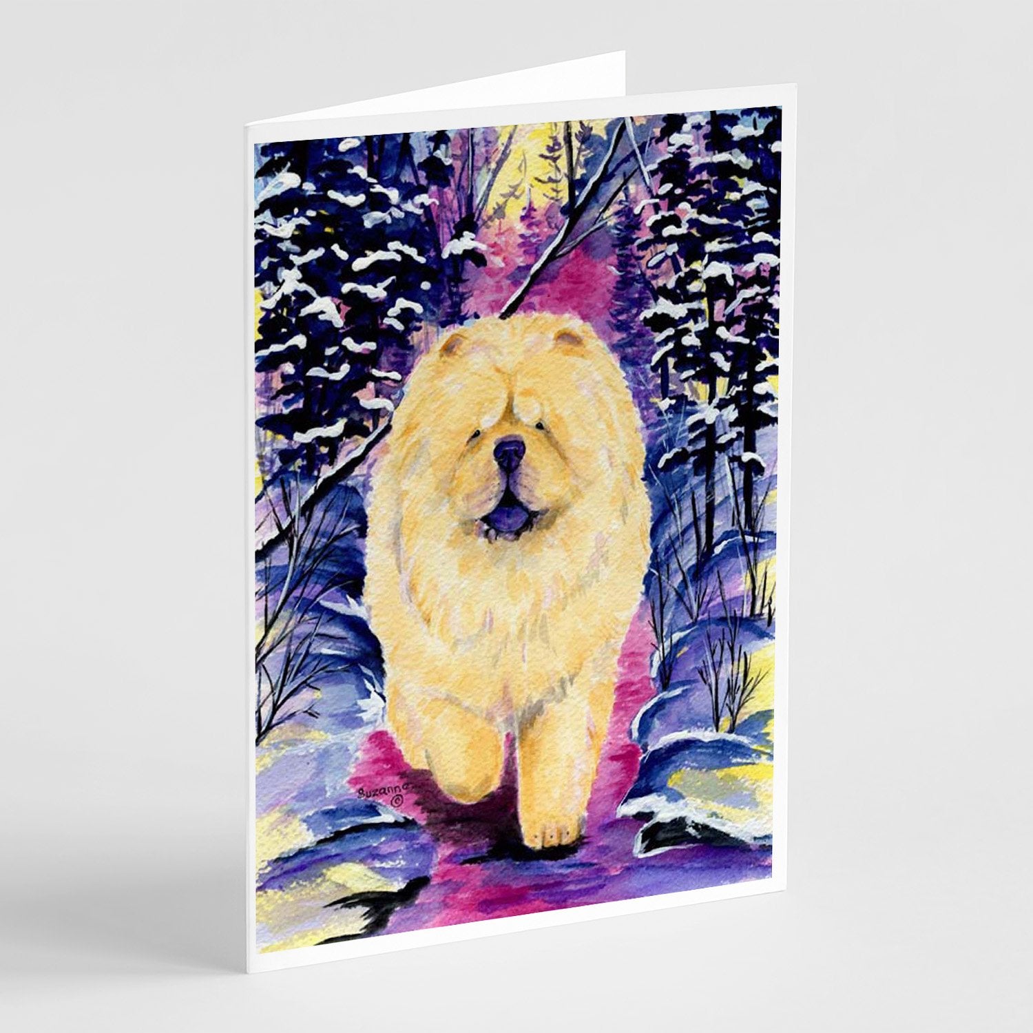 Buy this Chow Chow Greeting Cards and Envelopes Pack of 8