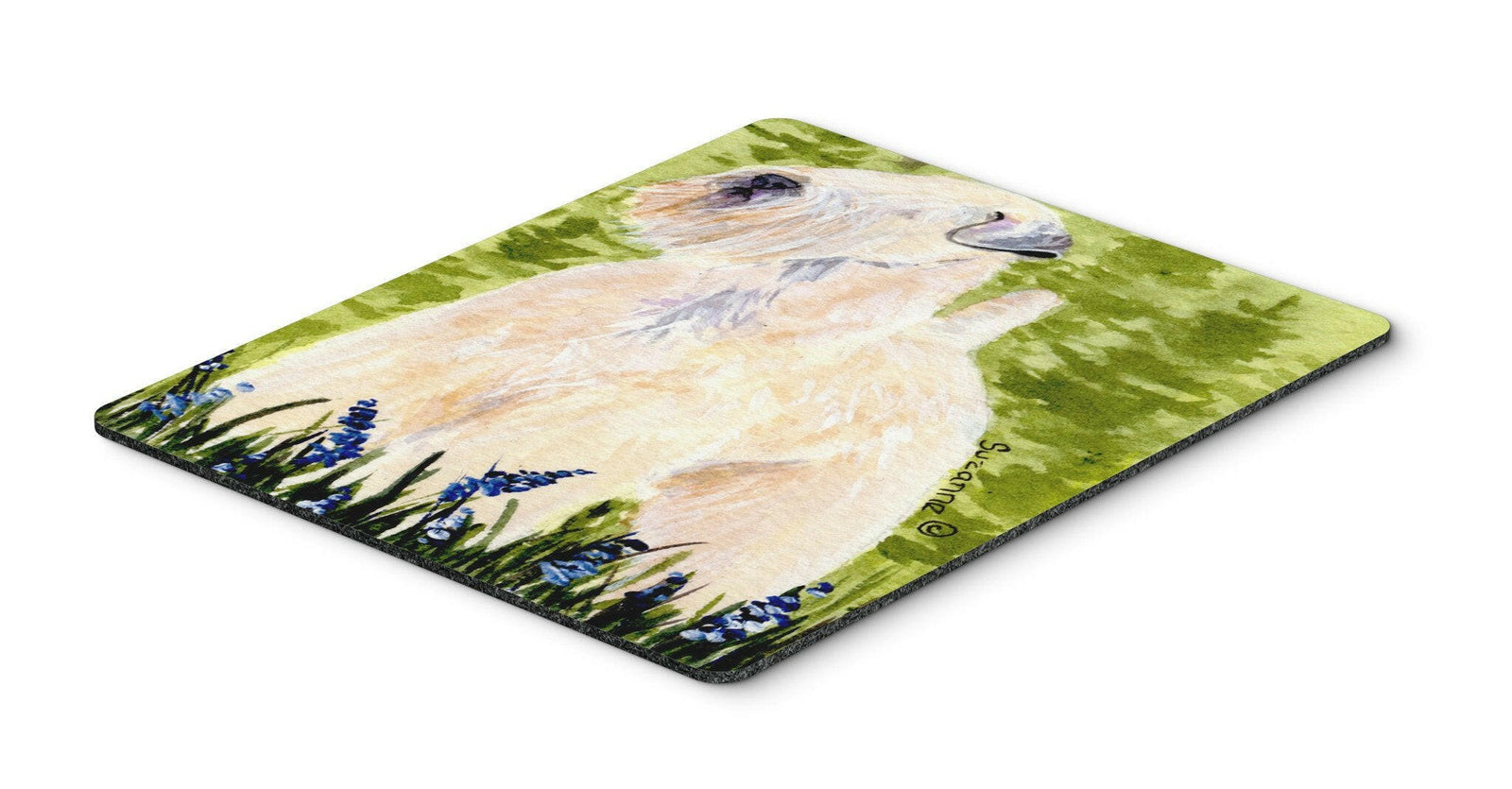 Wheaten Terrier Soft Coated Mouse Pad / Hot Pad / Trivet by Caroline's Treasures