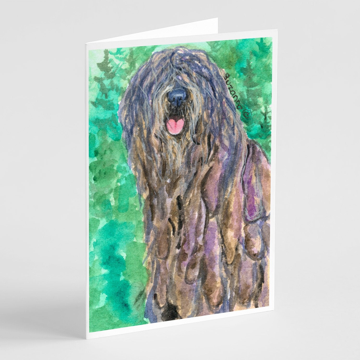 Buy this Bergamasco Sheepdog Greeting Cards and Envelopes Pack of 8