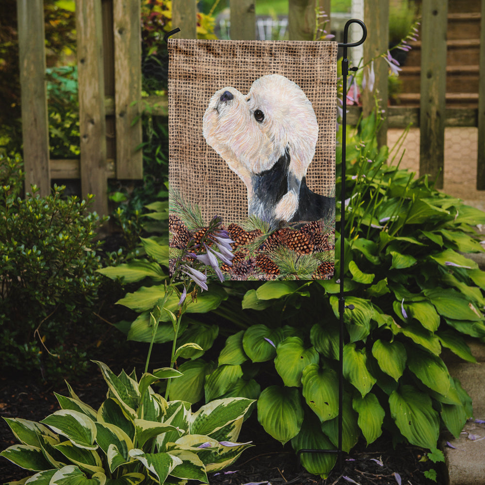 Dandie Dinmont Terrier Flag Garden Size.