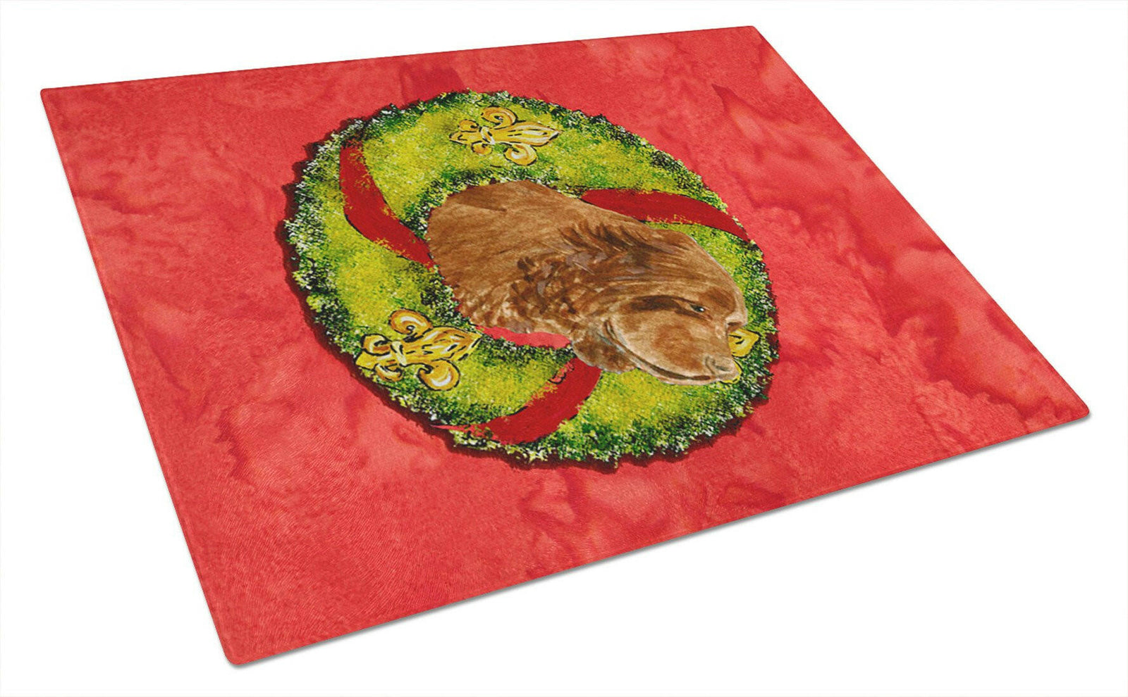 Sussex Spaniel Glass Cutting Board Large by Caroline's Treasures