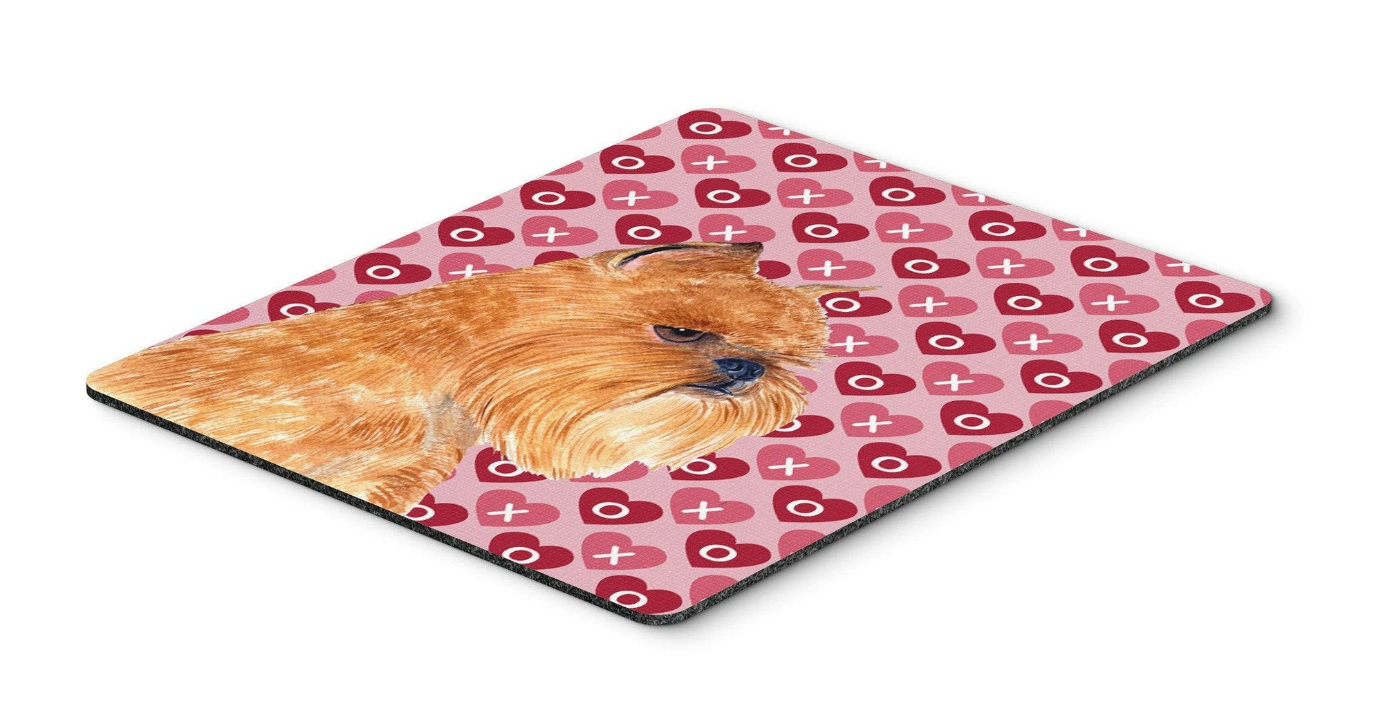 Brussels Griffon Hearts Love and Valentine's Day Mouse Pad, Hot Pad or Trivet by Caroline's Treasures
