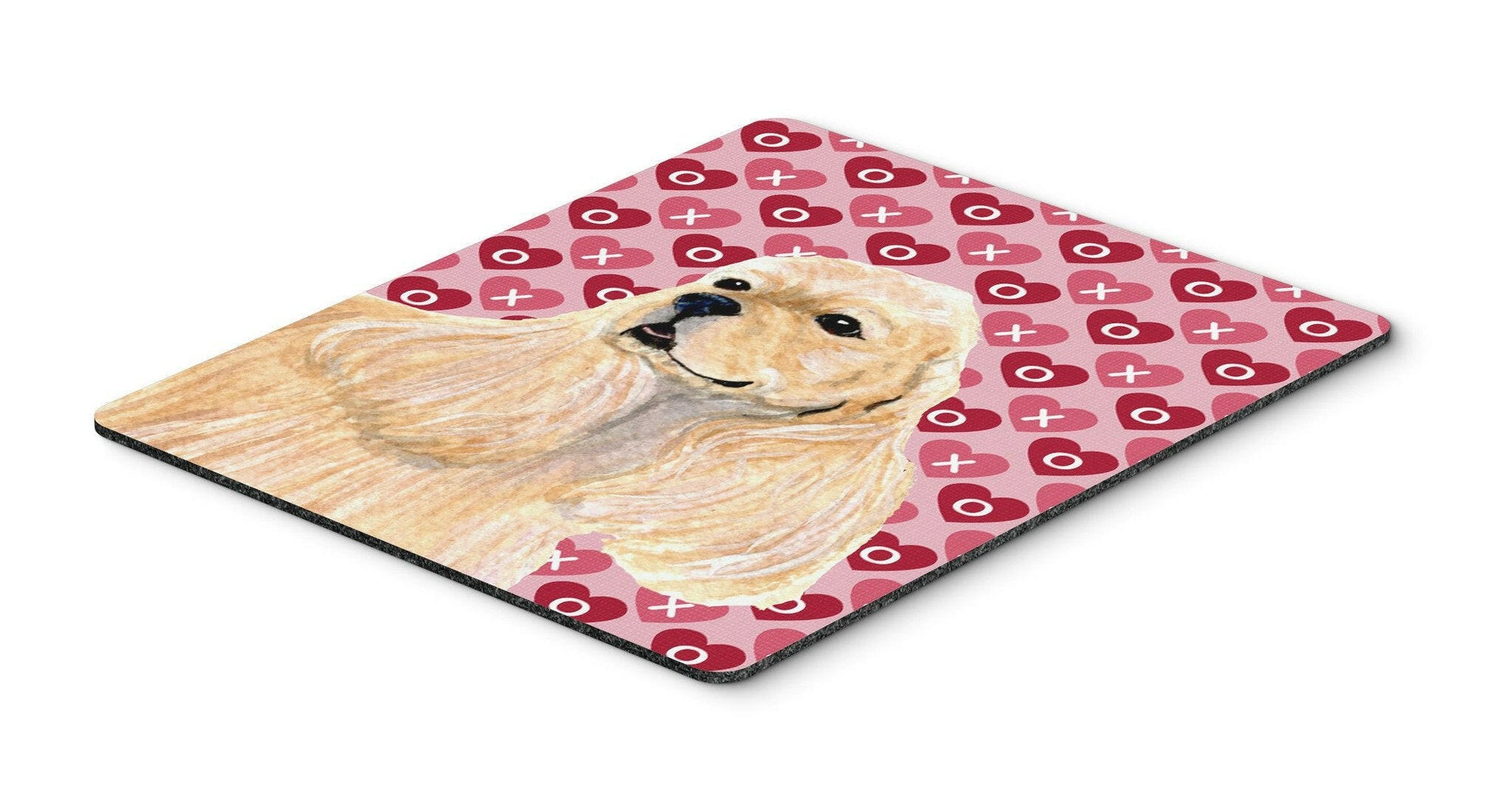 Cocker Spaniel Hearts Love and Valentine's Day Mouse Pad, Hot Pad or Trivet by Caroline's Treasures