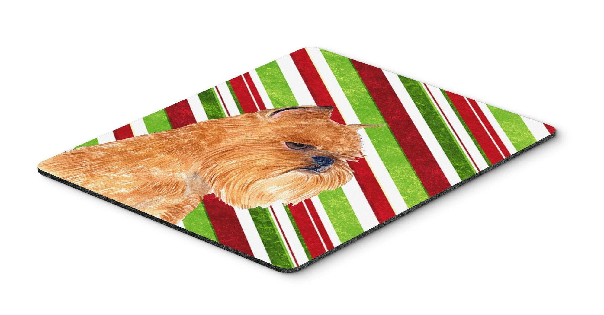 Brussels Griffon Candy Cane Holiday Christmas Mouse Pad, Hot Pad or Trivet by Caroline's Treasures