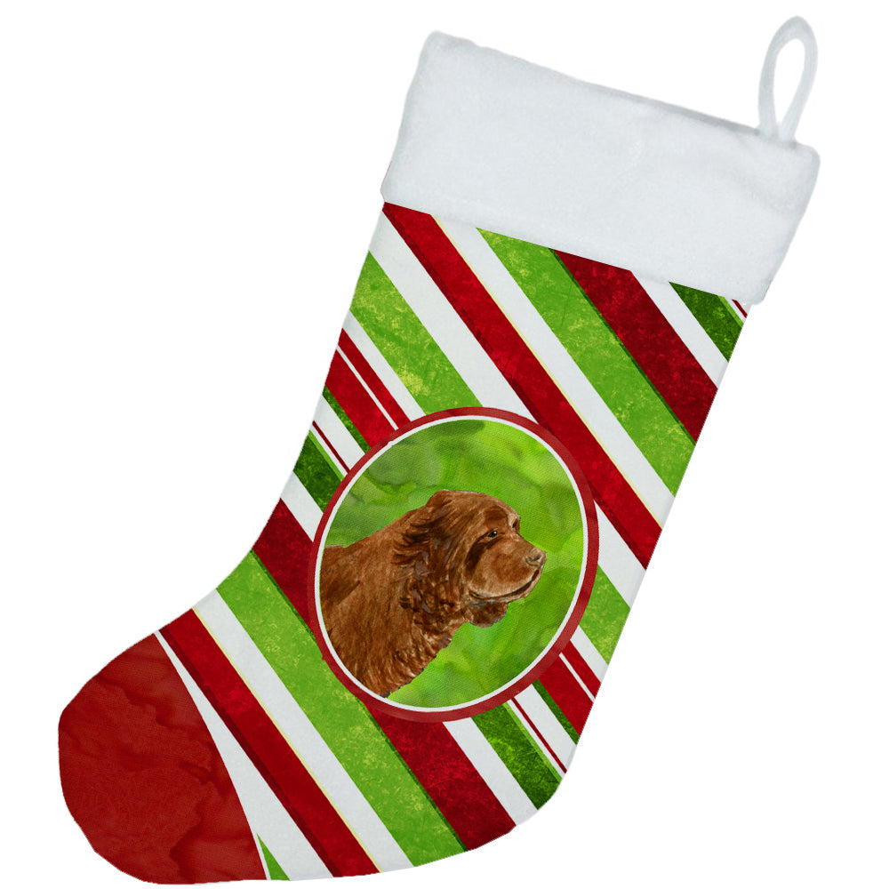 Sussex Spaniel Winter Snowflakes Christmas Stocking SS4579