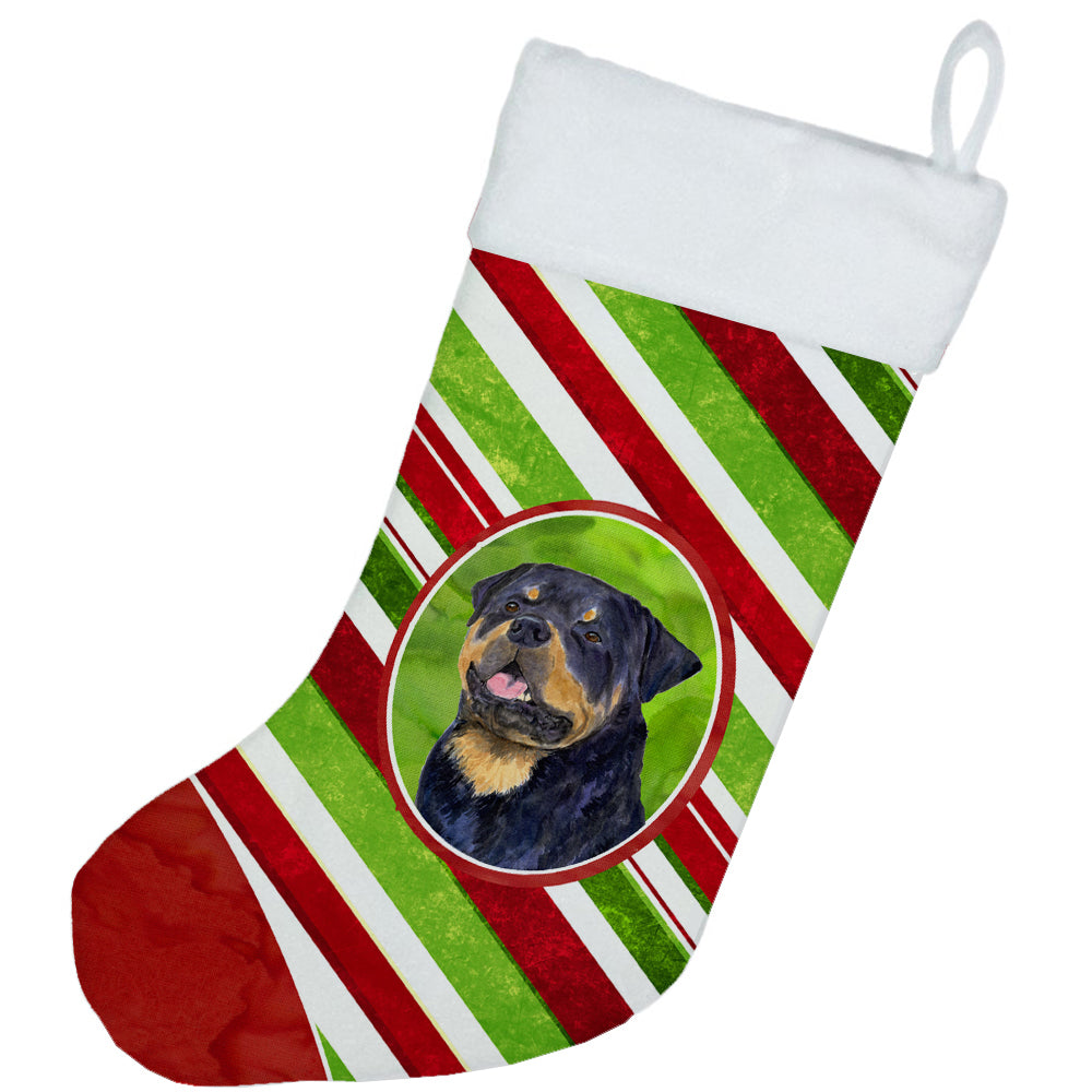 Rottweiler Winter Snowflakes Christmas Stocking SS4593