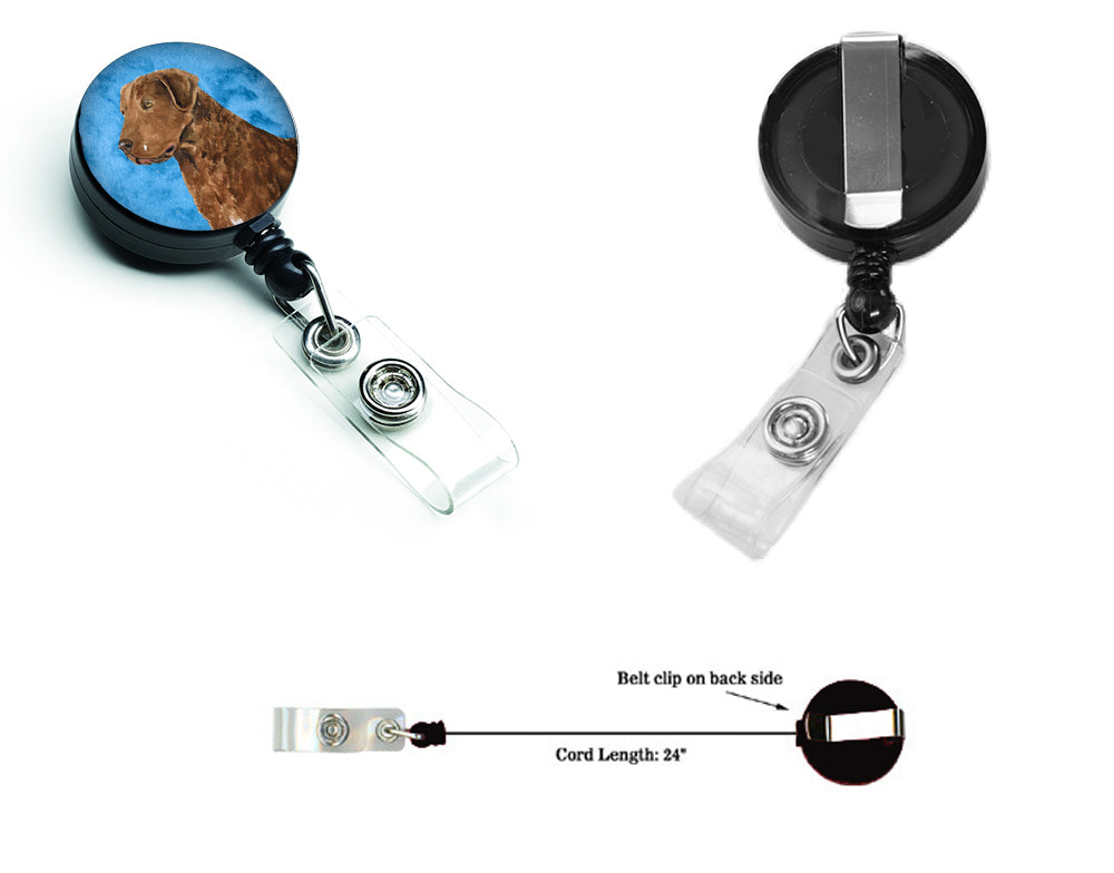 Chesapeake Bay Retriever  Retractable Badge Reel or ID Holder with Clip SS4807