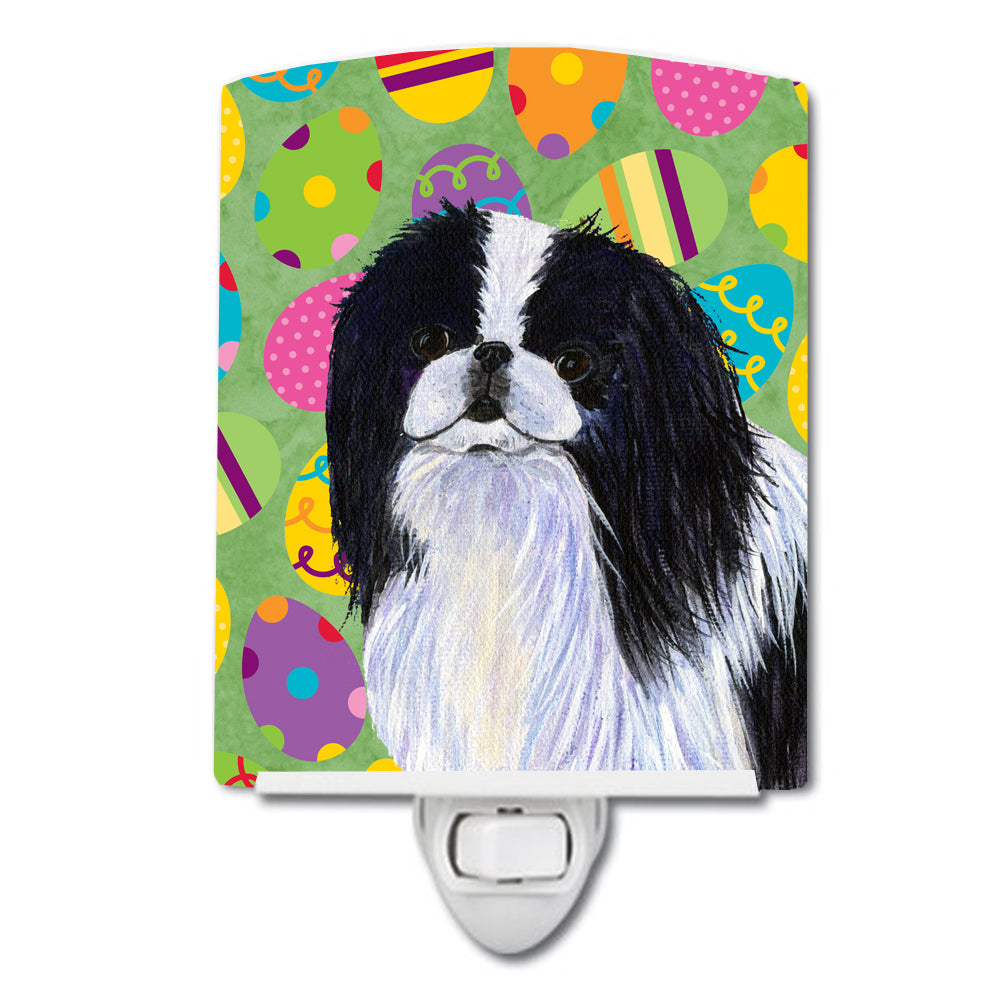 Japanese Chin Easter Eggtravaganza Ceramic Night Light SS4812CNL - the-store.com