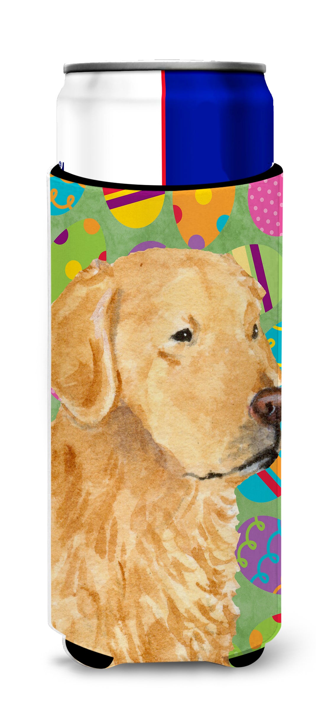 Golden Retriever Easter Eggtravaganza Ultra Beverage Insulators for slim cans SS4821MUK