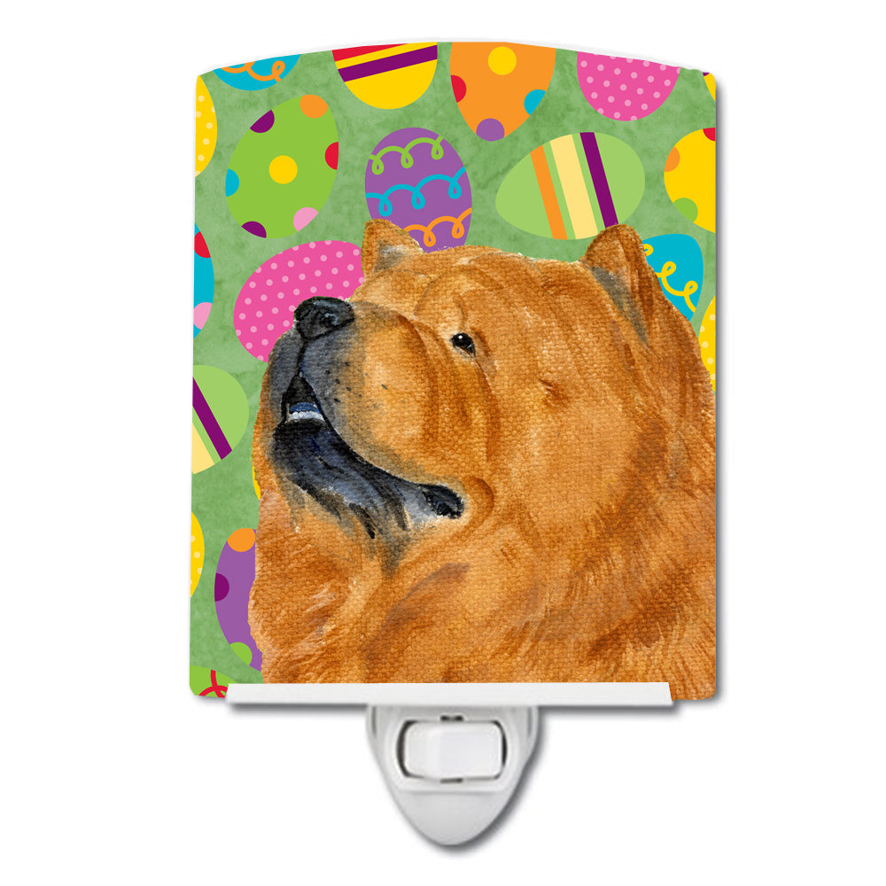 Chow Chow Easter Eggtravaganza Ceramic Night Light SS4847CNL - the-store.com