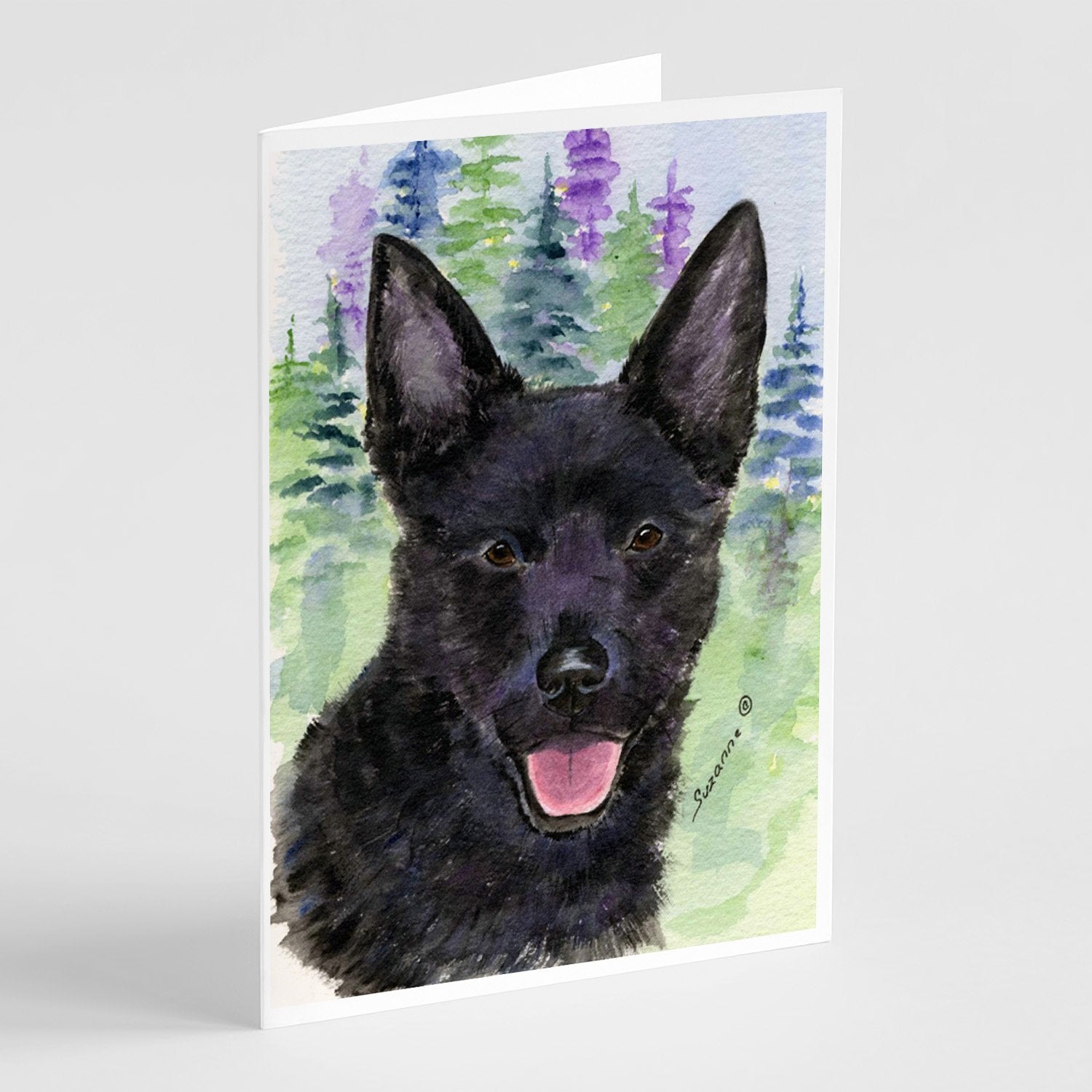 Buy this Australian Kelpie Greeting Cards and Envelopes Pack of 8
