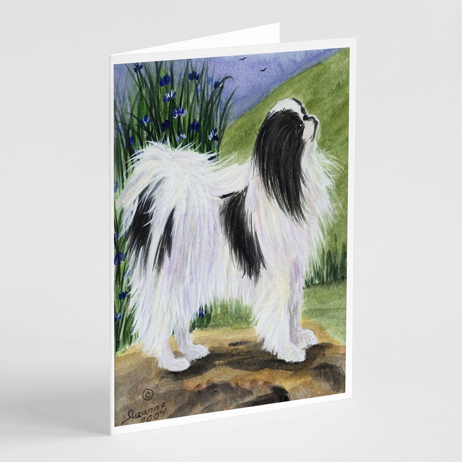 Buy this Japanese Chin Greeting Cards and Envelopes Pack of 8