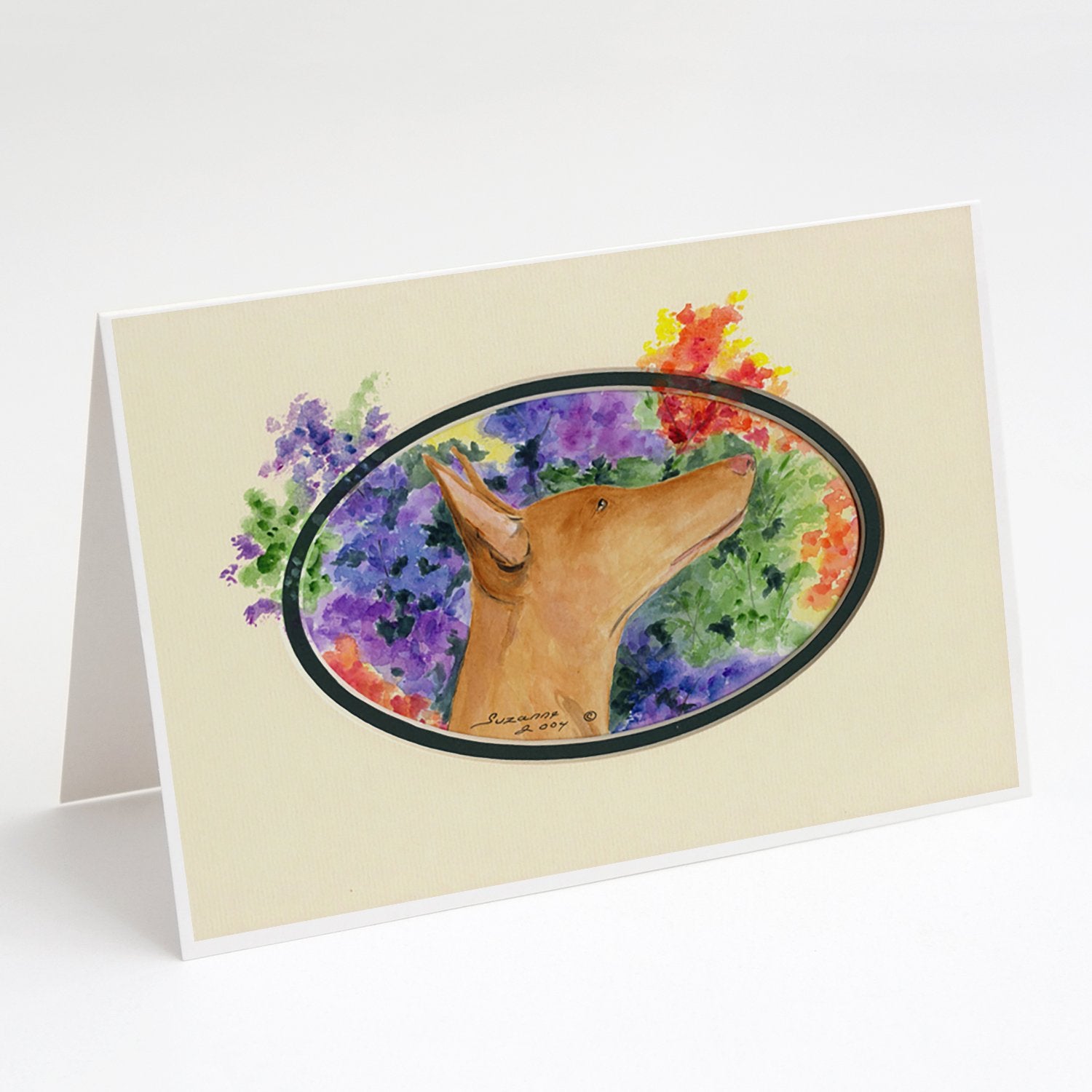 Buy this Pharaoh Hound Greeting Cards and Envelopes Pack of 8
