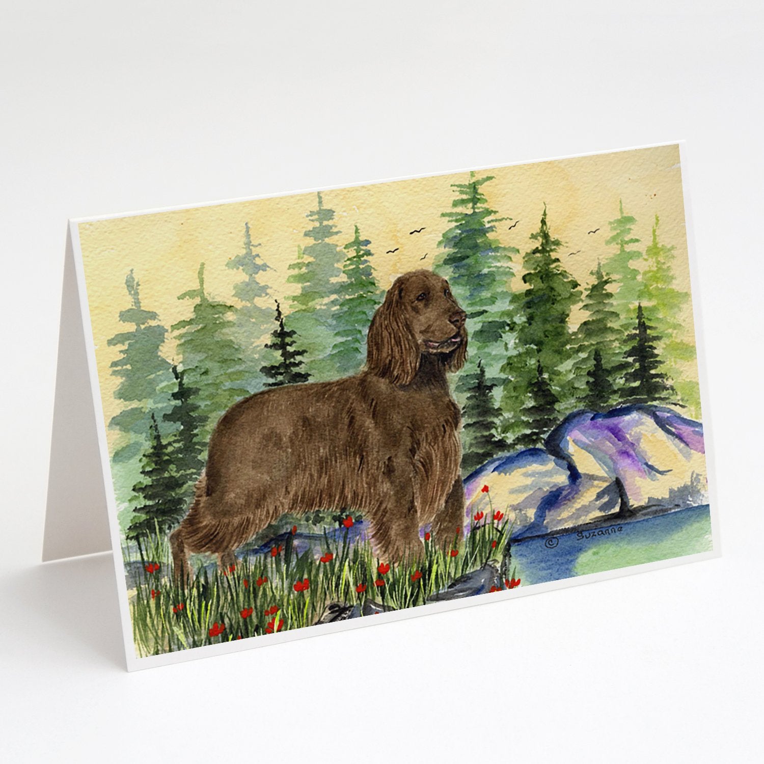 Buy this Field Spaniel Greeting Cards and Envelopes Pack of 8