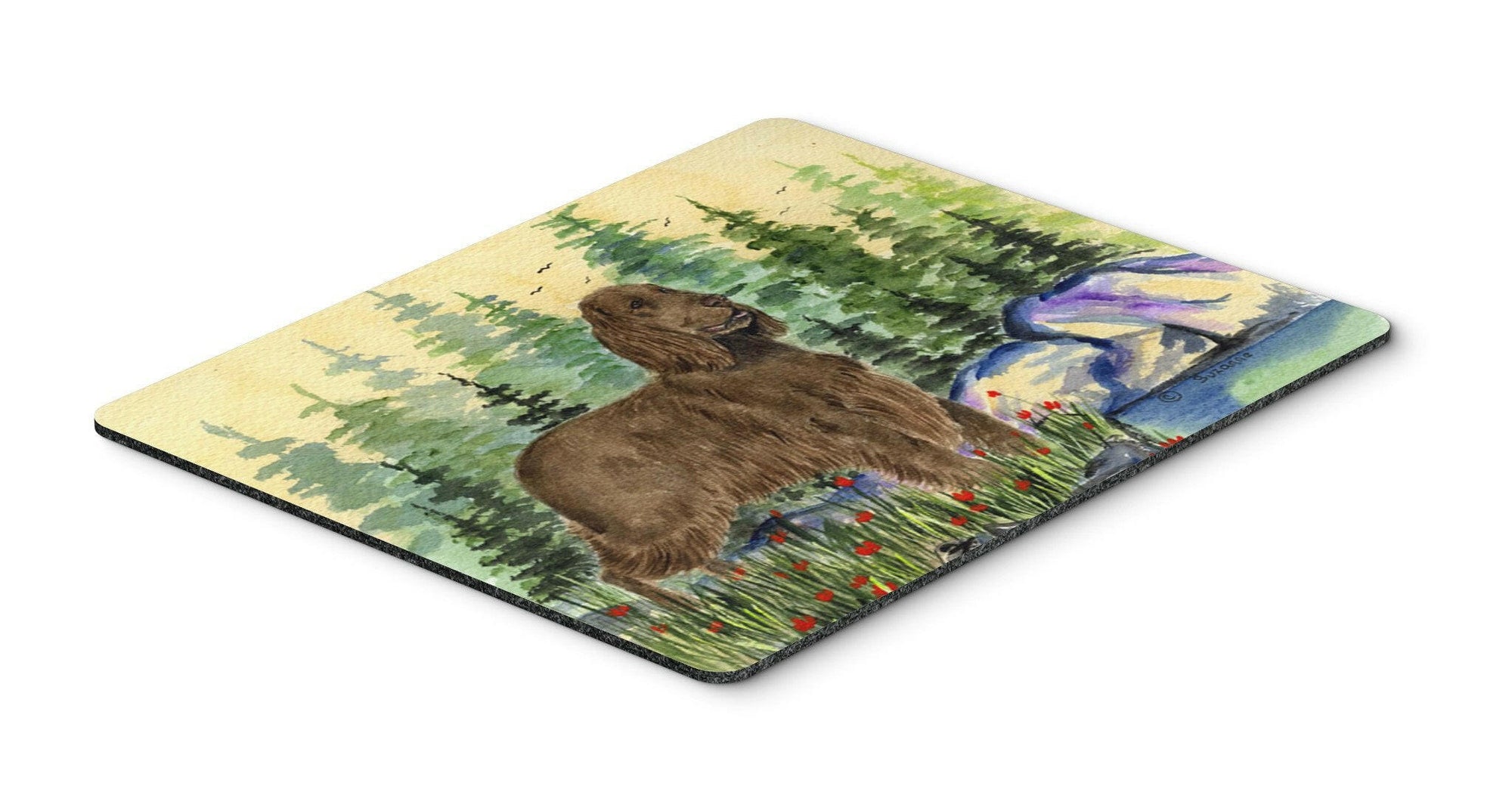 Field Spaniel Mouse Pad / Hot Pad / Trivet by Caroline's Treasures