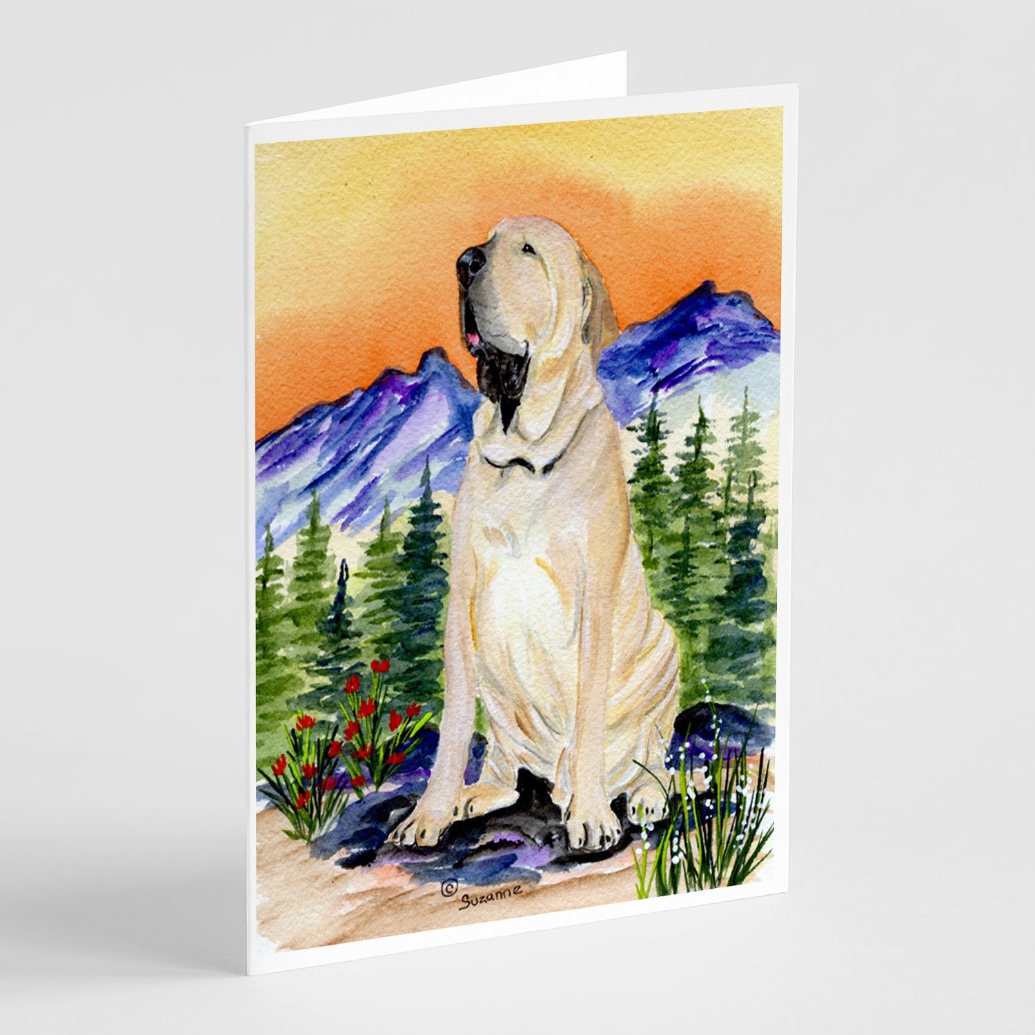 Buy this Brazilian Mastiff  / Fila Brasileiro Greeting Cards and Envelopes Pack of 8