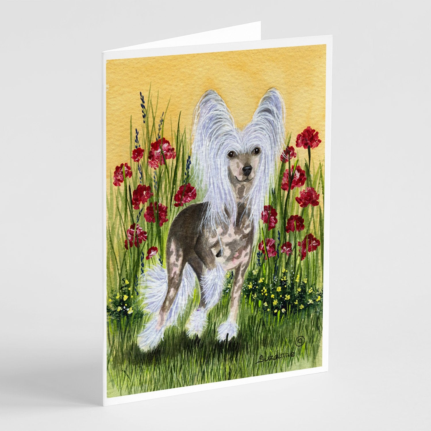 Buy this Chinese Crested Greeting Cards and Envelopes Pack of 8