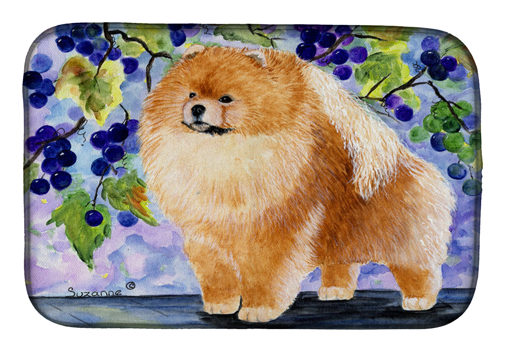 Pomeranian Dish Drying Mat SS8251DDM