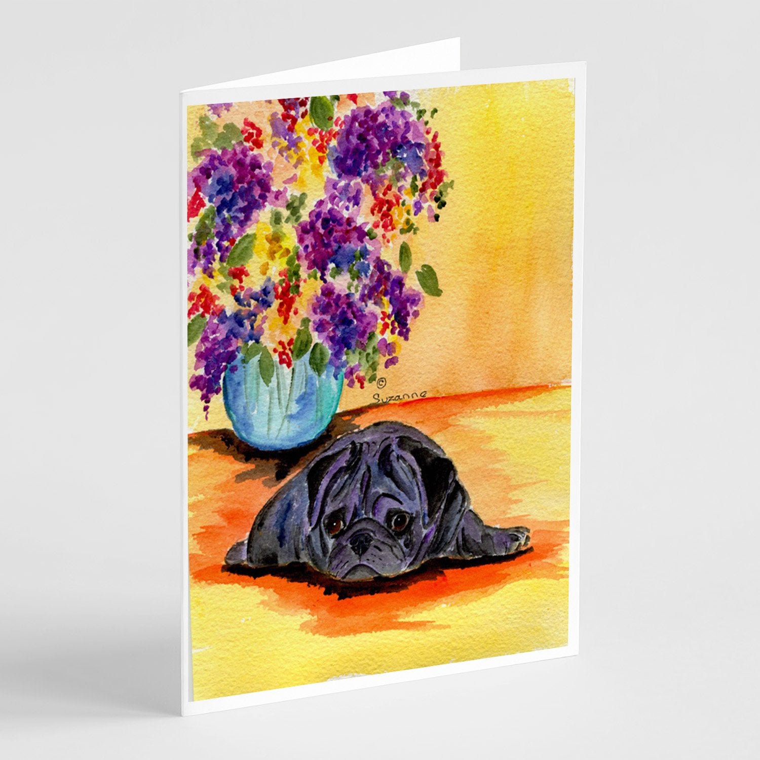 Buy this Pug Greeting Cards and Envelopes Pack of 8