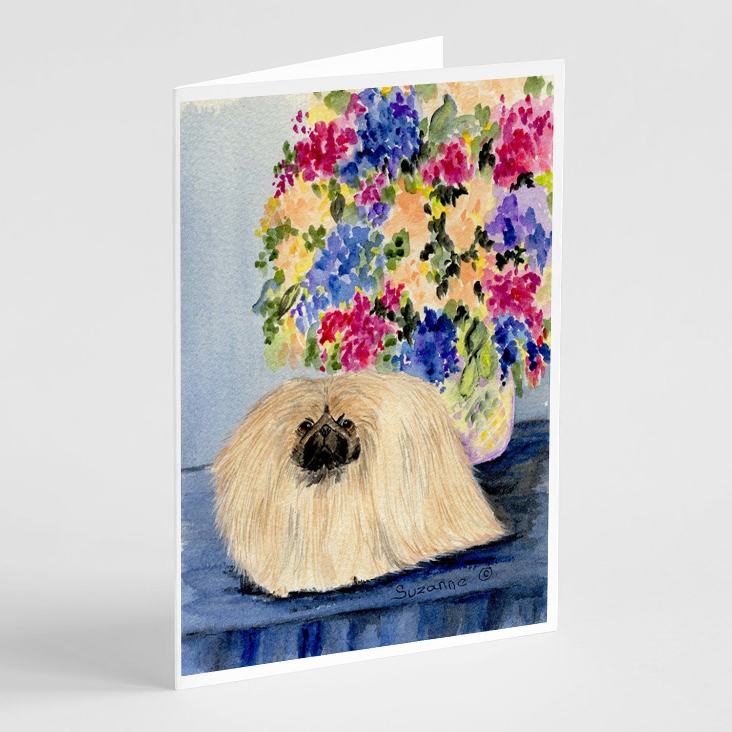 Buy this Pekingese Greeting Cards and Envelopes Pack of 8