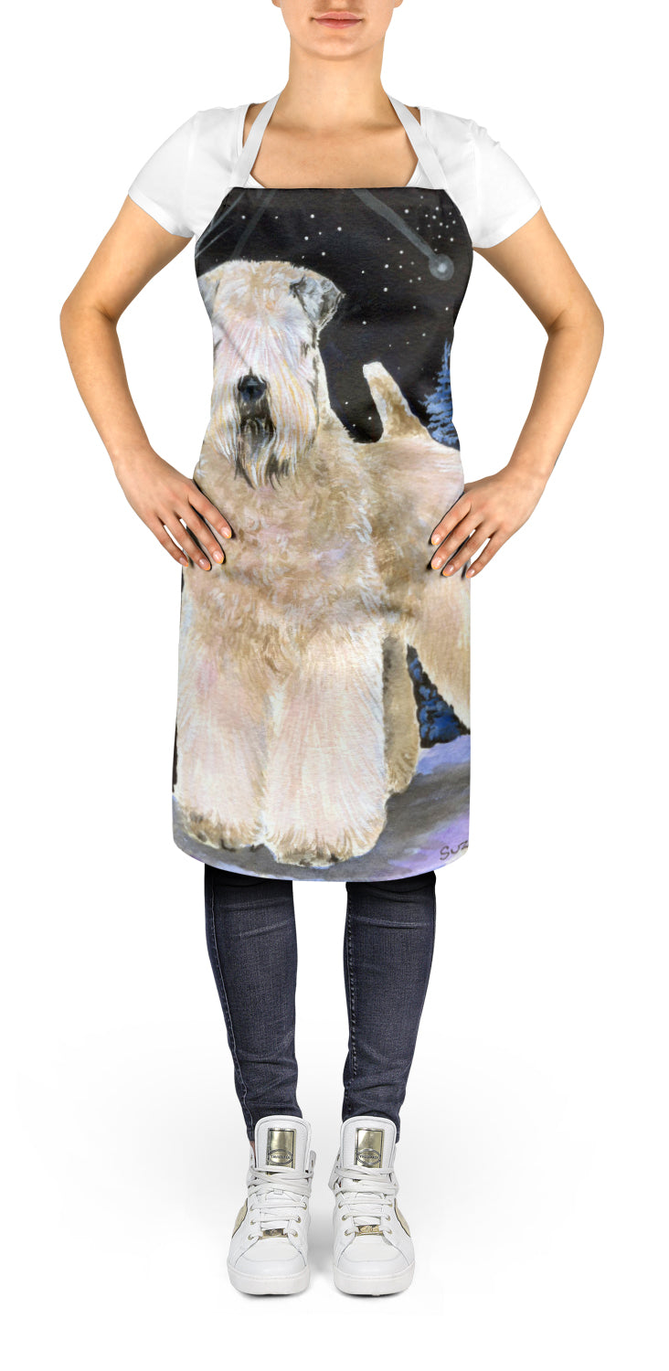 Starry Night Wheaten Terrier Soft Coated Apron - the-store.com