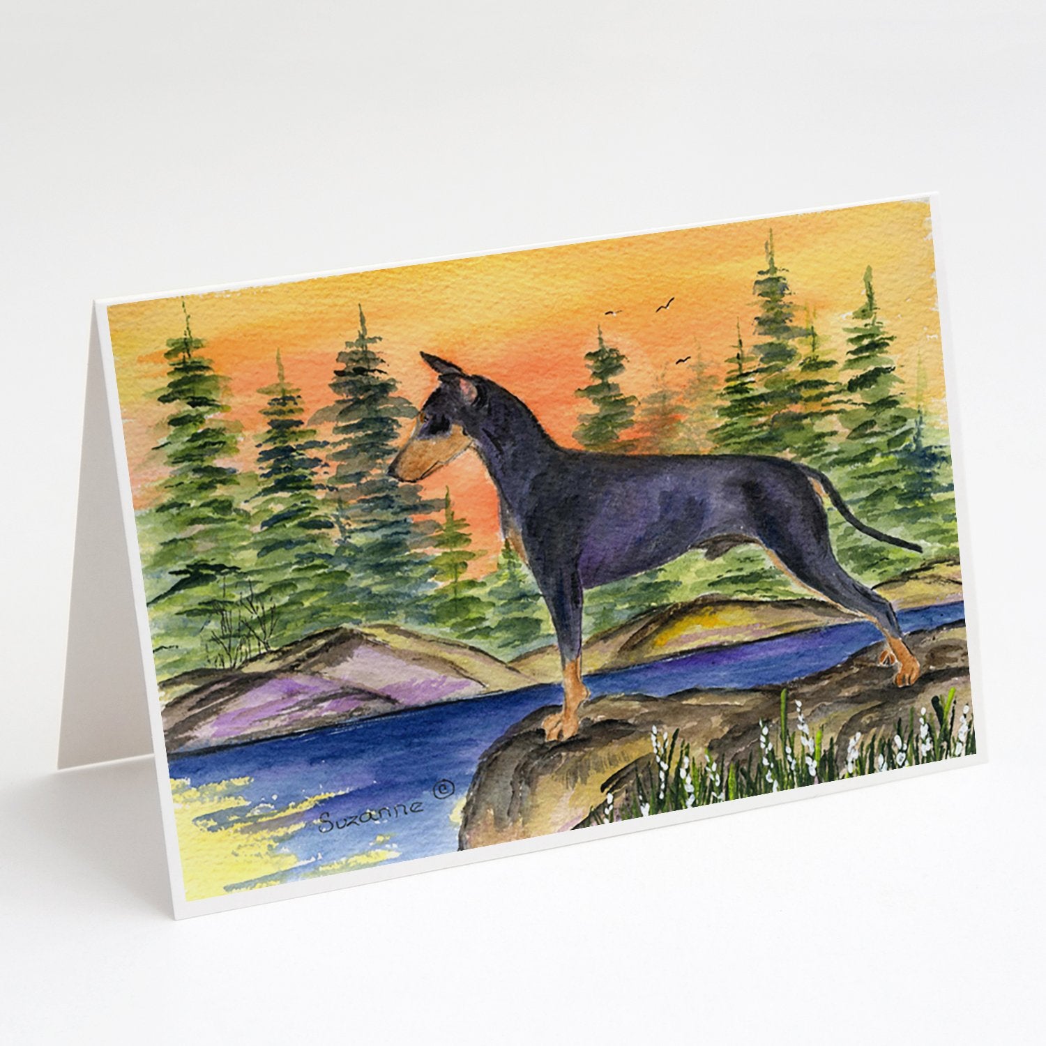 Buy this Manchester Terrier Greeting Cards and Envelopes Pack of 8