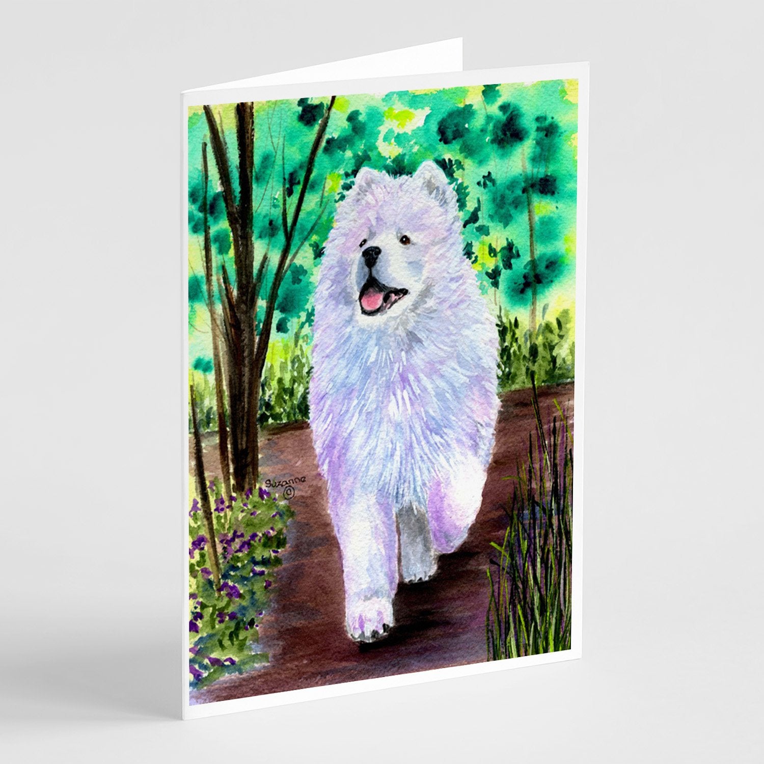 Buy this Samoyed Greeting Cards and Envelopes Pack of 8