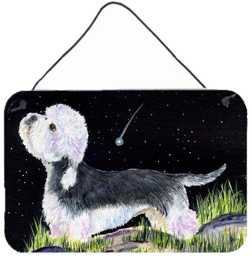 Starry Night Dandie Dinmont Terrier Indoor Wall or Door Hanging Prints by Caroline's Treasures