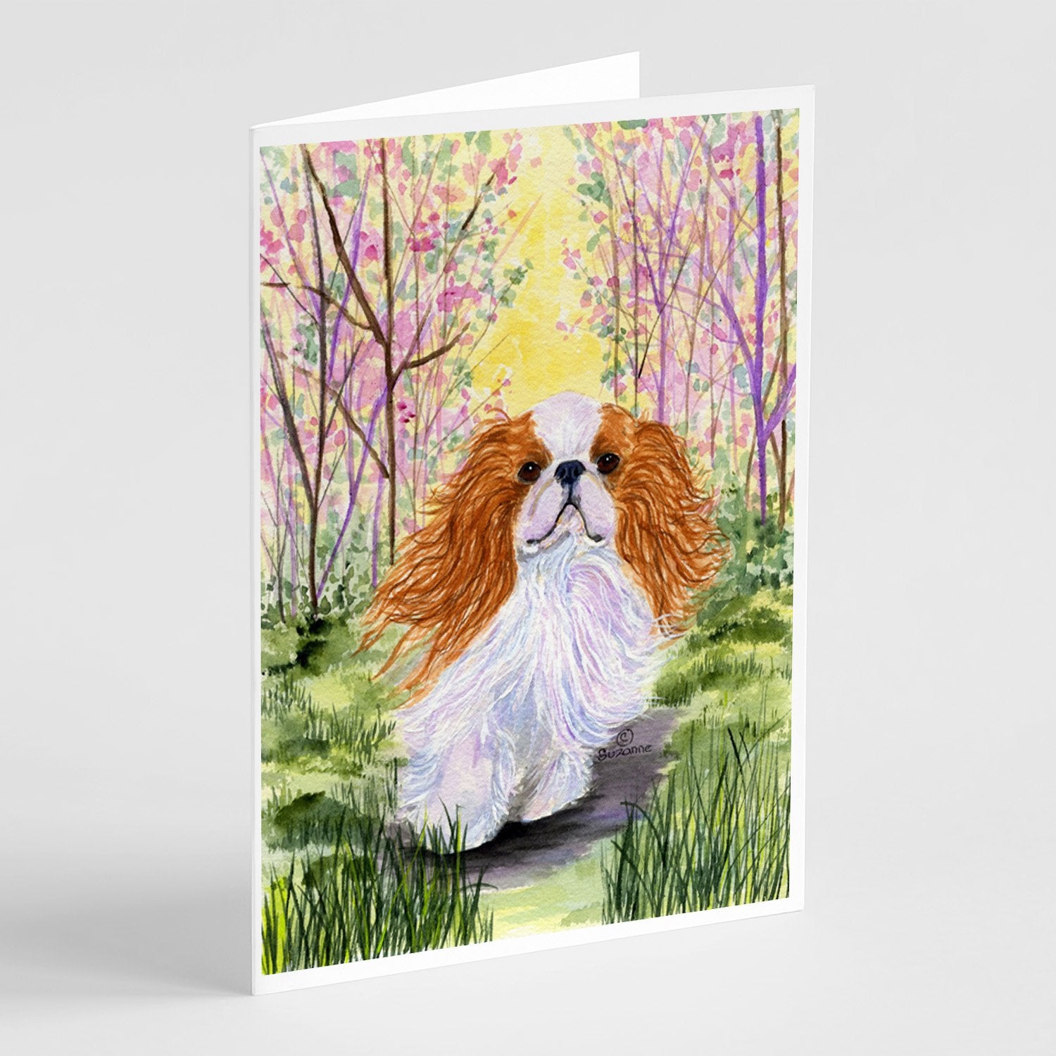 Buy this English Toy Spaniel Greeting Cards and Envelopes Pack of 8