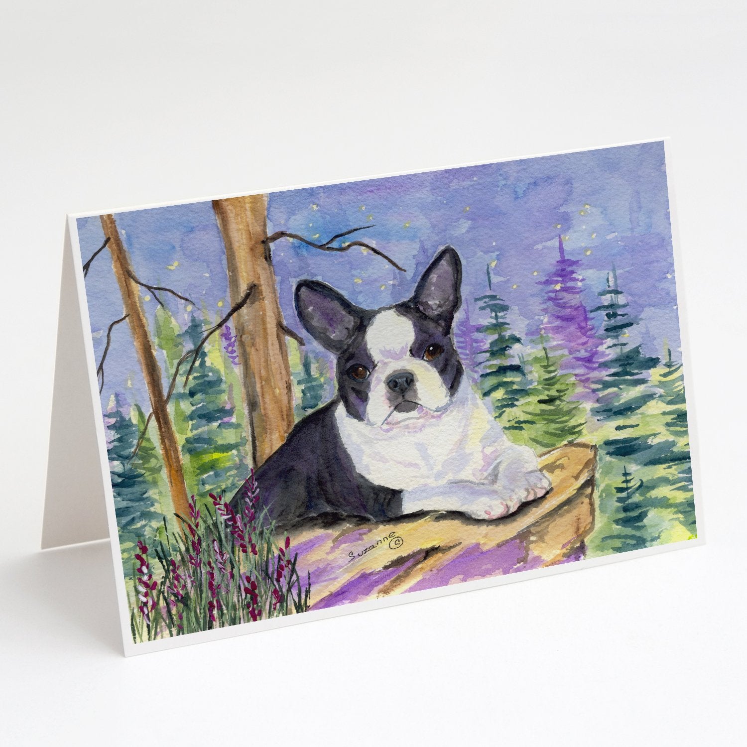 Buy this Boston Terrier Greeting Cards and Envelopes Pack of 8
