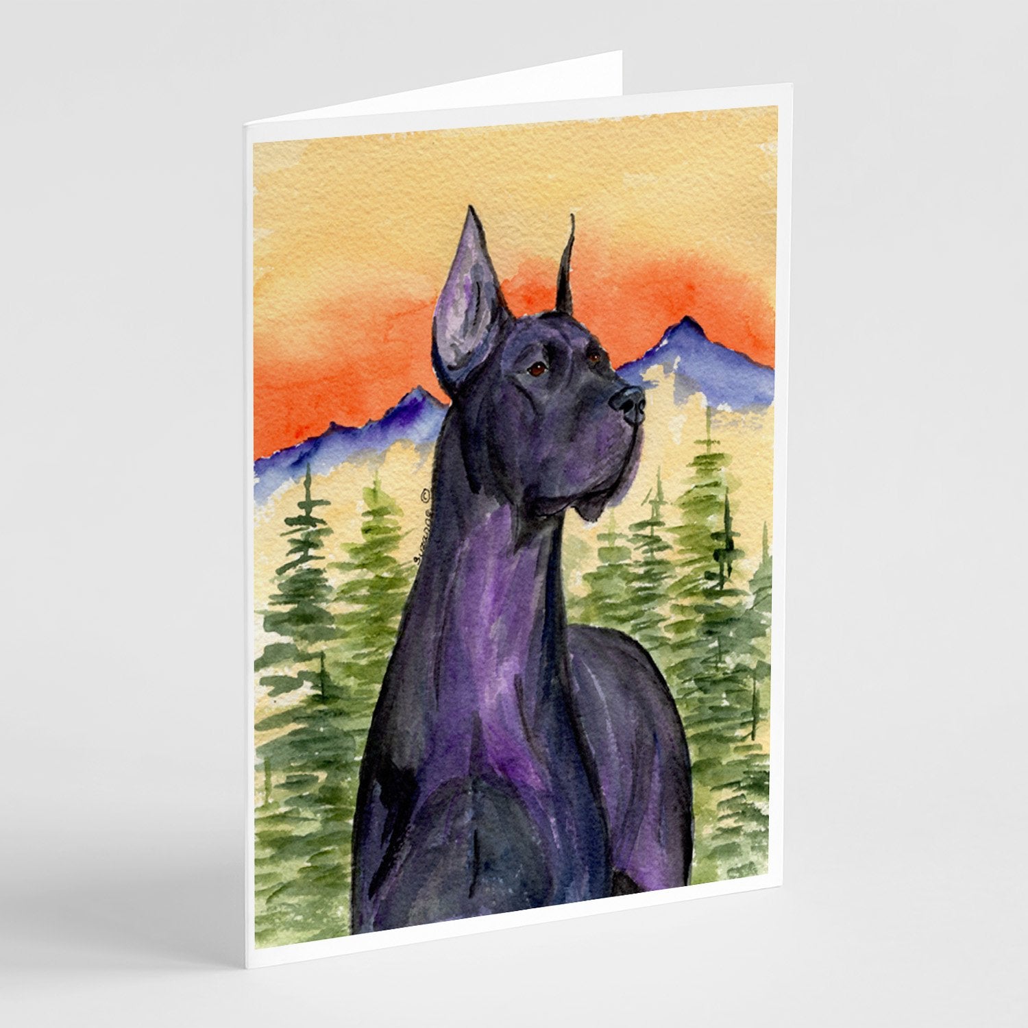 Buy this Great Dane Greeting Cards and Envelopes Pack of 8