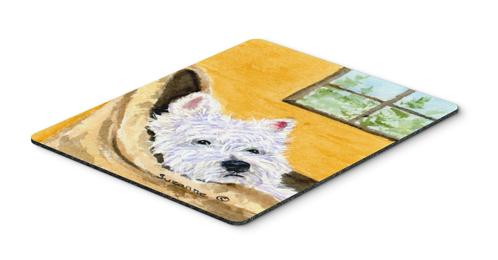 Westie Mouse Pad / Hot Pad / Trivet by Caroline's Treasures