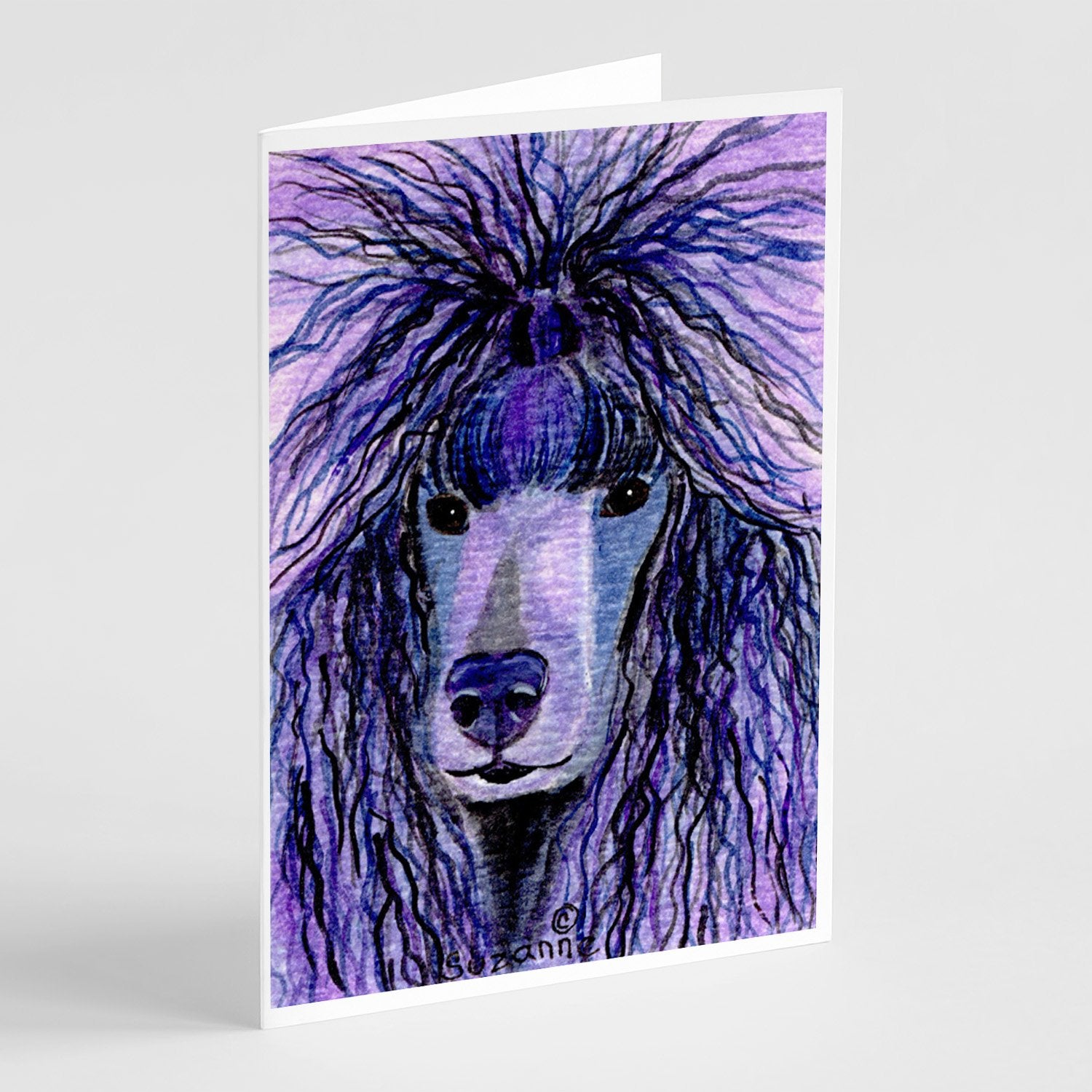 Buy this Poodle Greeting Cards and Envelopes Pack of 8