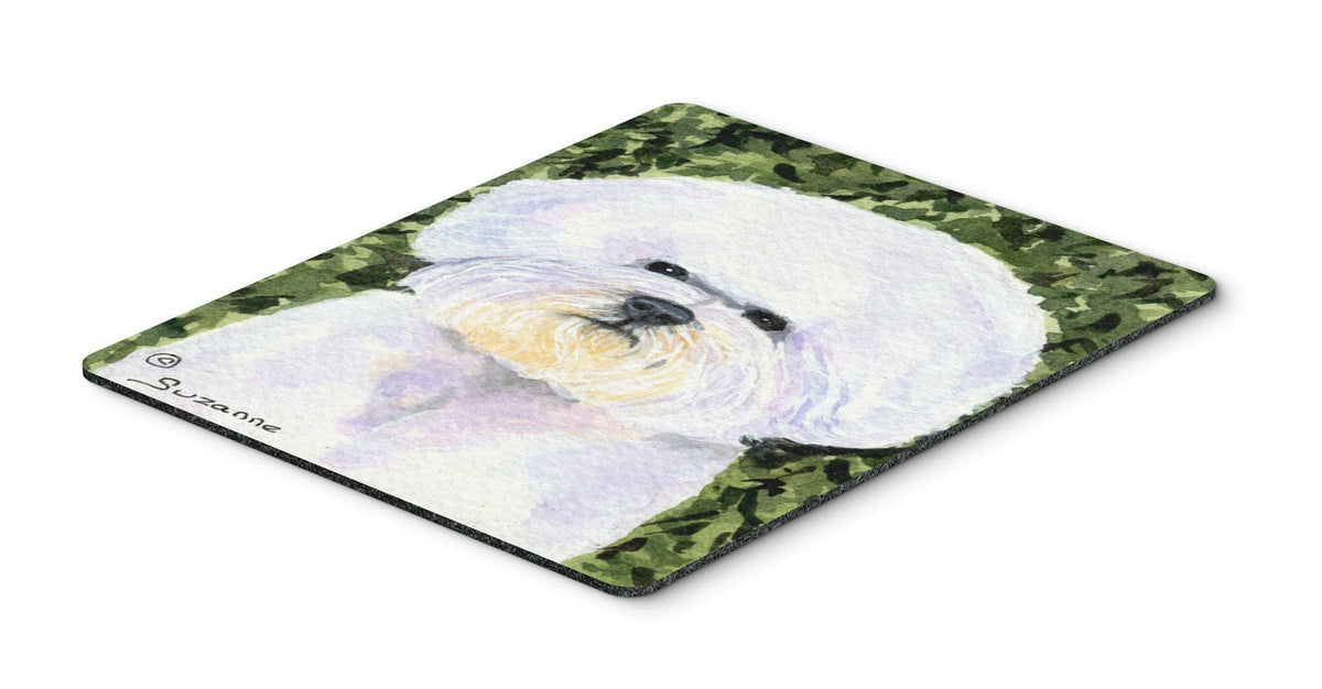 Bichon Frise Mouse Pad / Hot Pad / Trivet by Caroline&#39;s Treasures